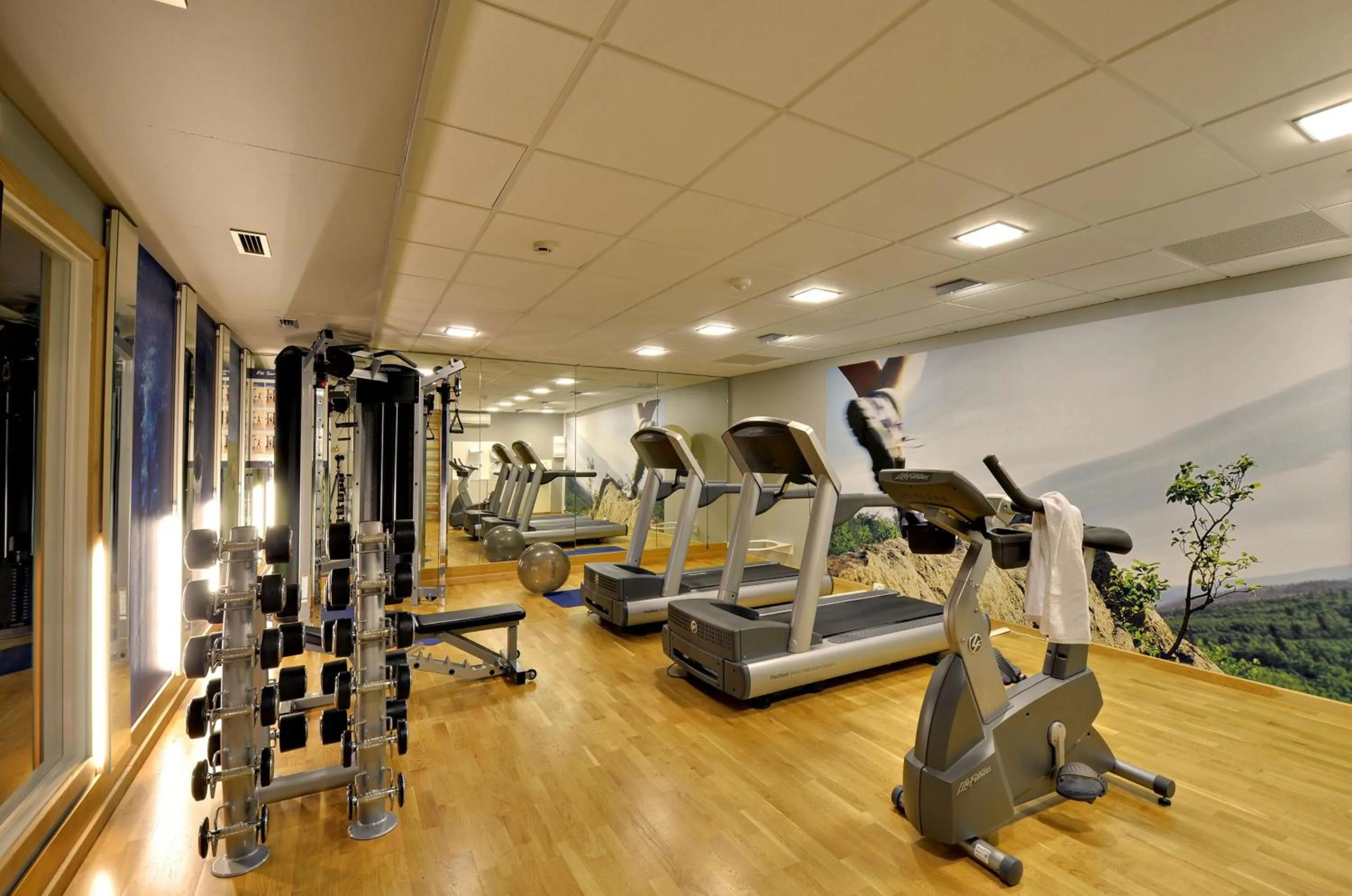 Fitness centre/facilities in Scandic Roskilde Park