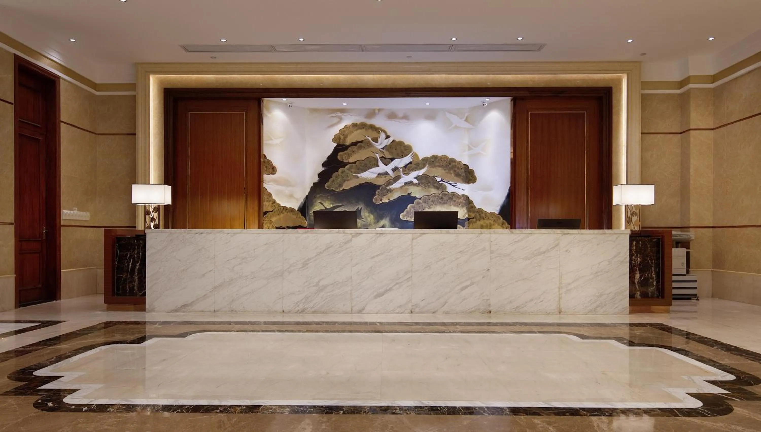 Lobby or reception in Jinmanfu International Hotel