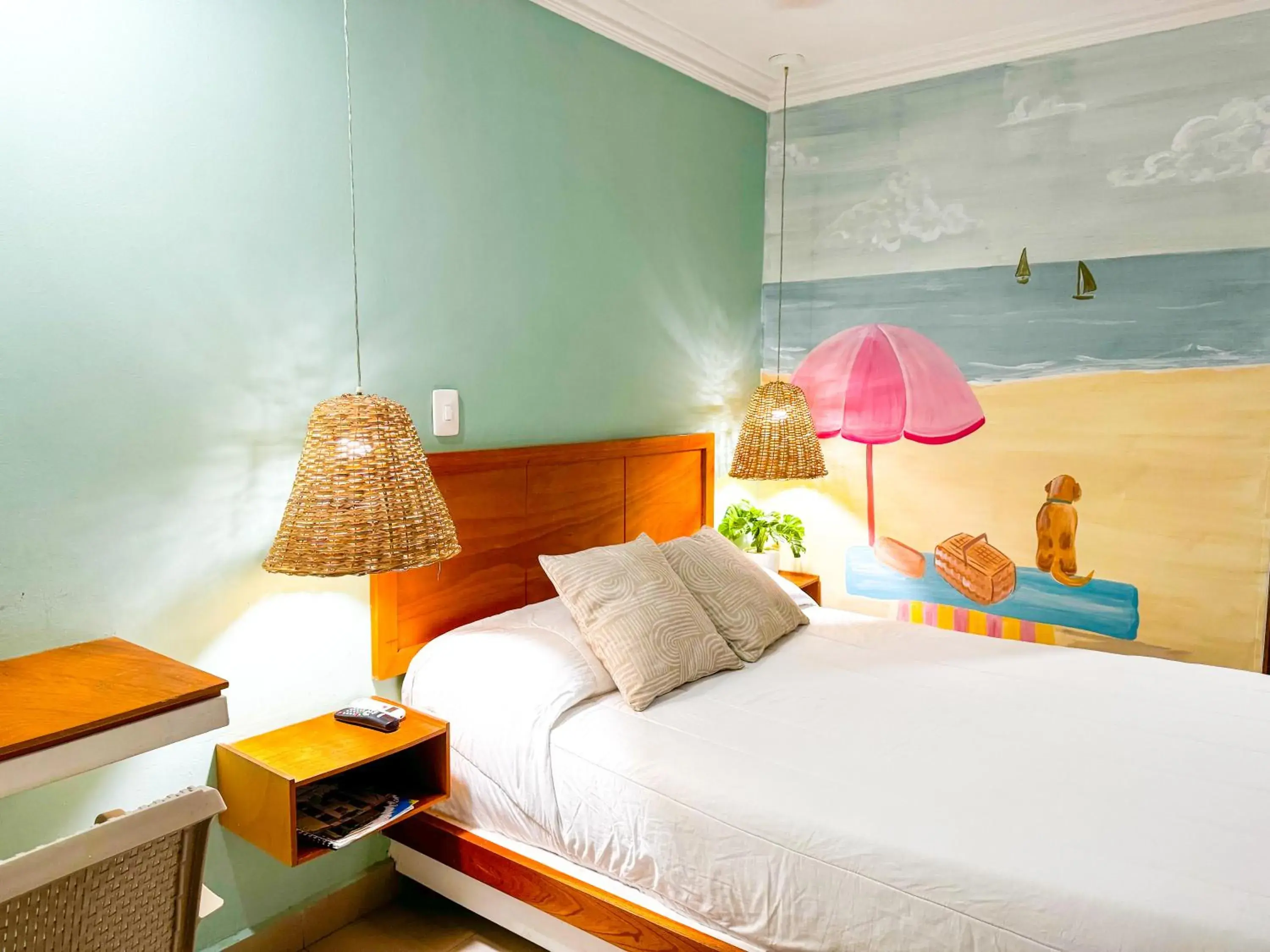 Bed in Hotel Valladolid Bed in Hotel Valladolid