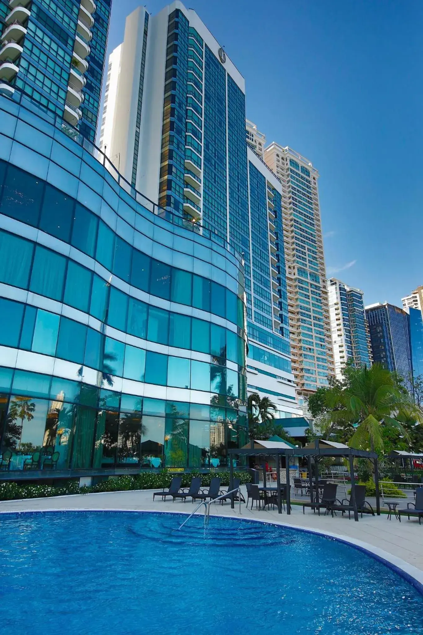 Swimming pool in Intercontinental Miramar Panama by IHG Swimming pool in Intercontinental Miramar Panama by IHG