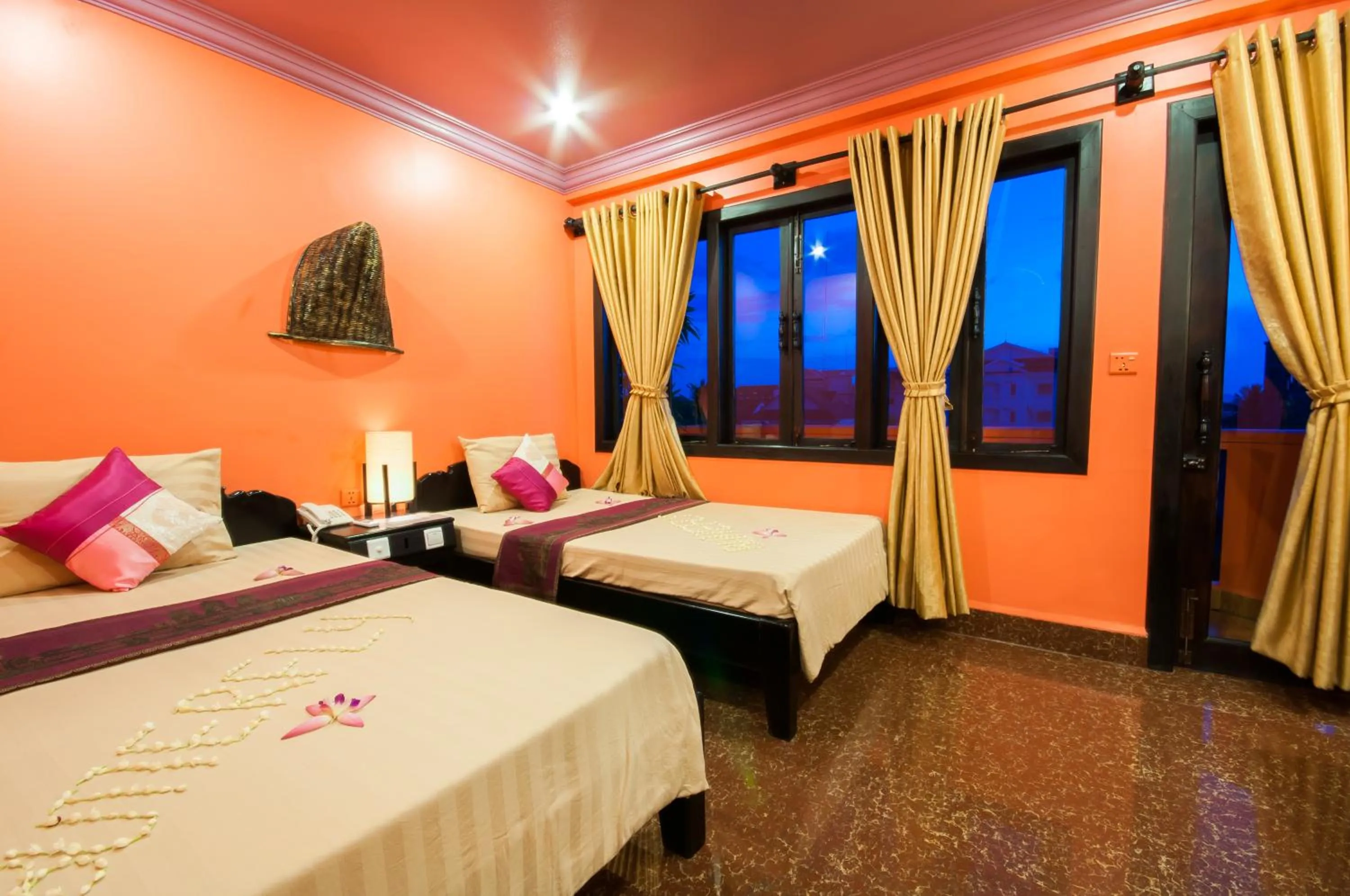 Photo of the whole room, Bed in Golden Butterfly Villa