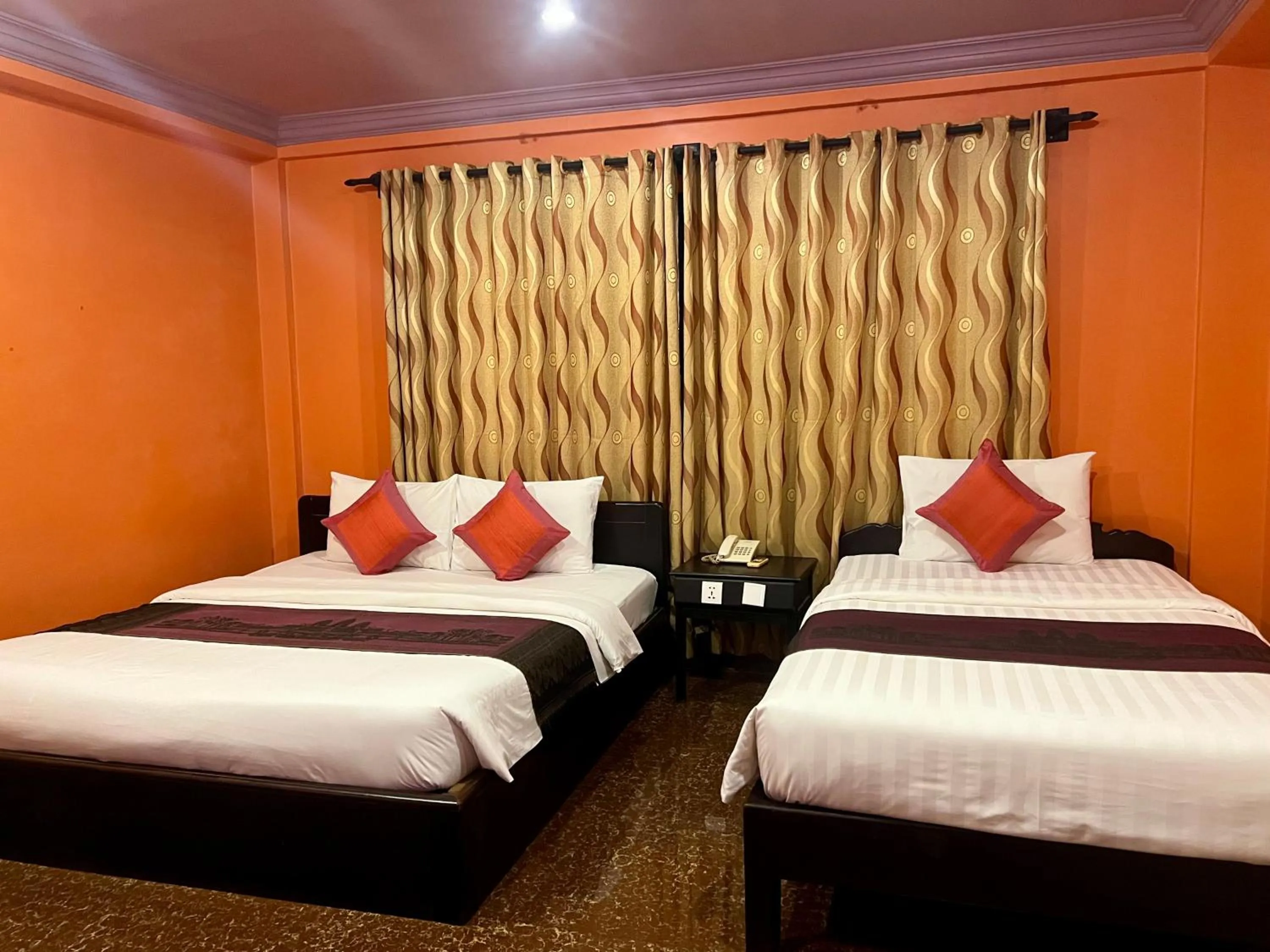 Photo of the whole room, Bed in Golden Butterfly Villa