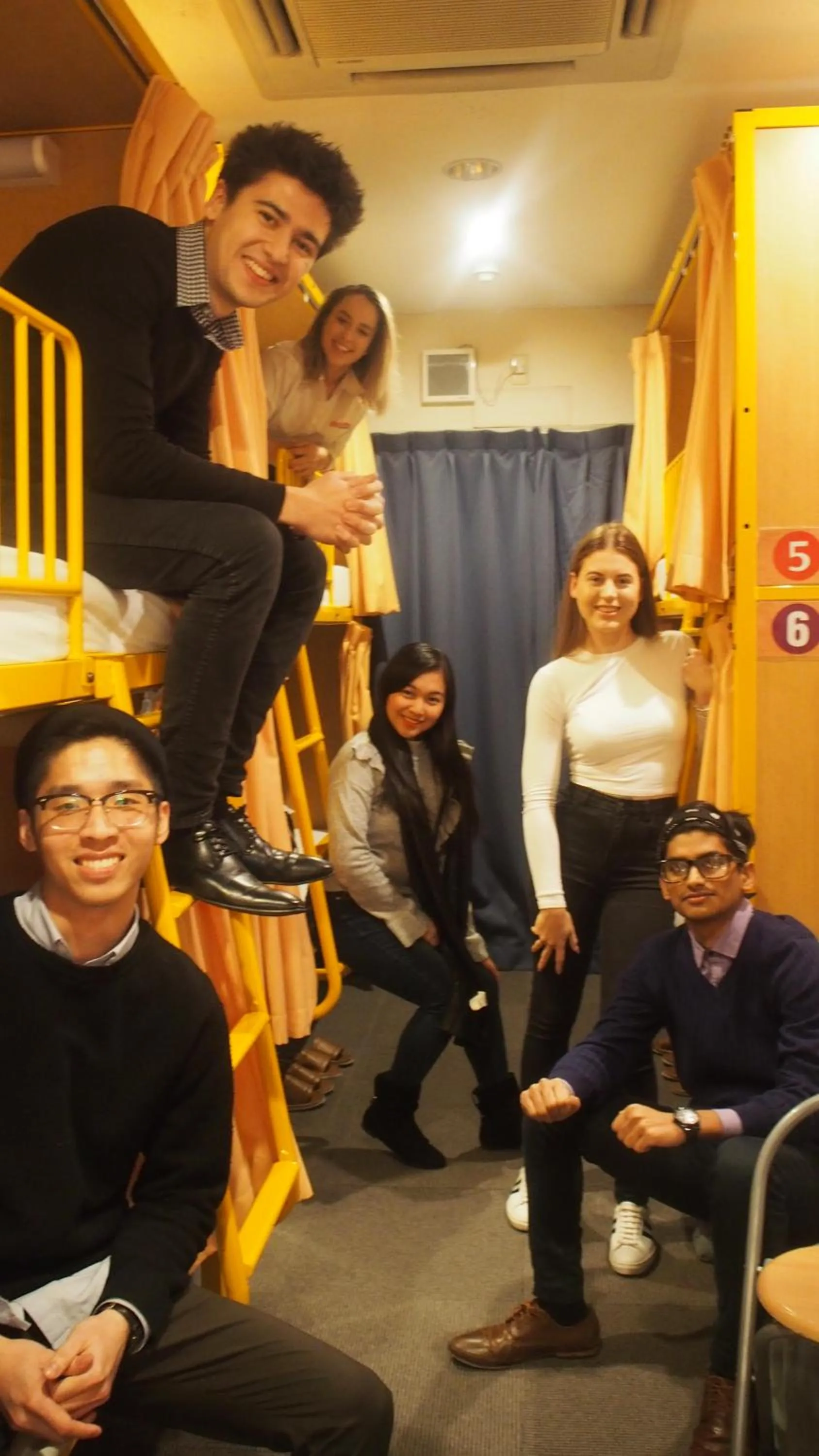 Guests in Sakura Hotel Jimbocho