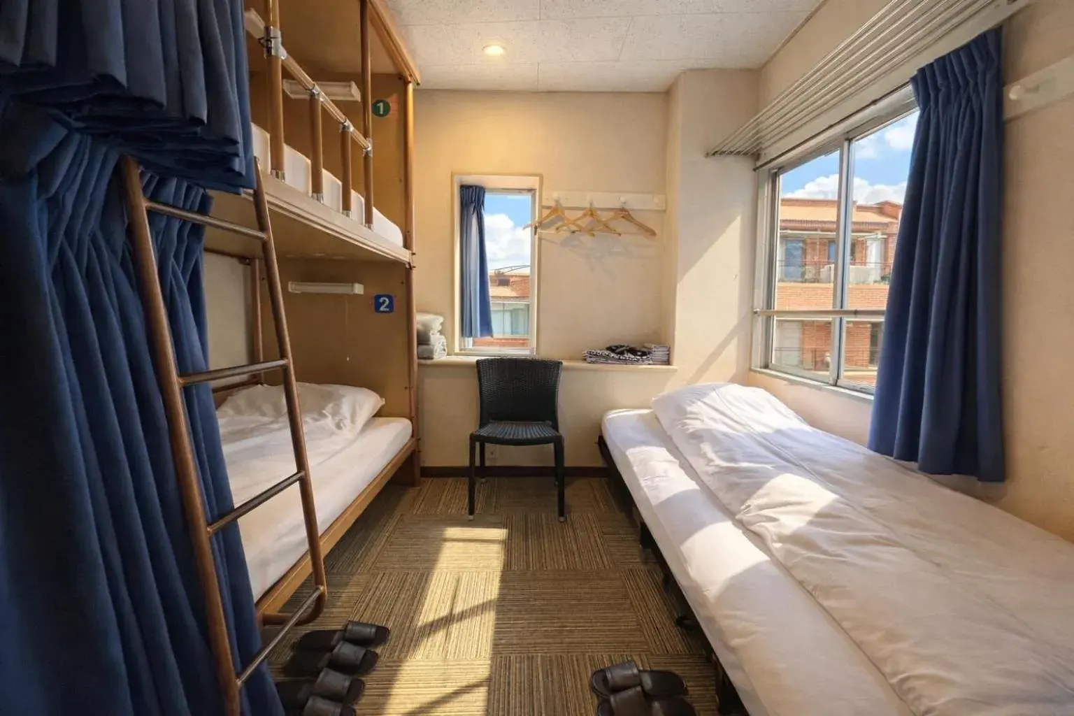 Bed in Sakura Hotel Jimbocho Bed in Sakura Hotel Jimbocho