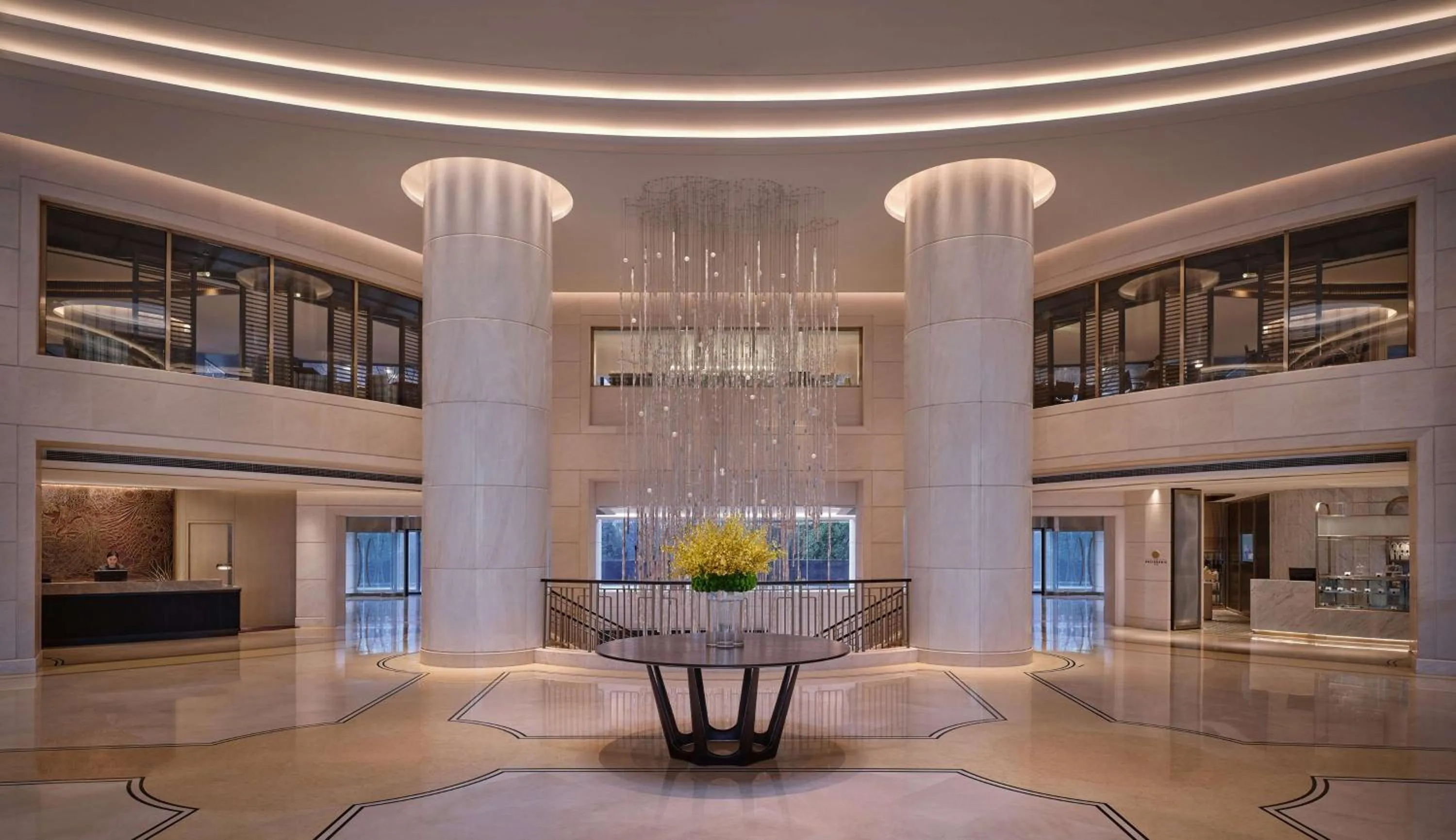 Lobby or reception in Grand Hyatt Beijing