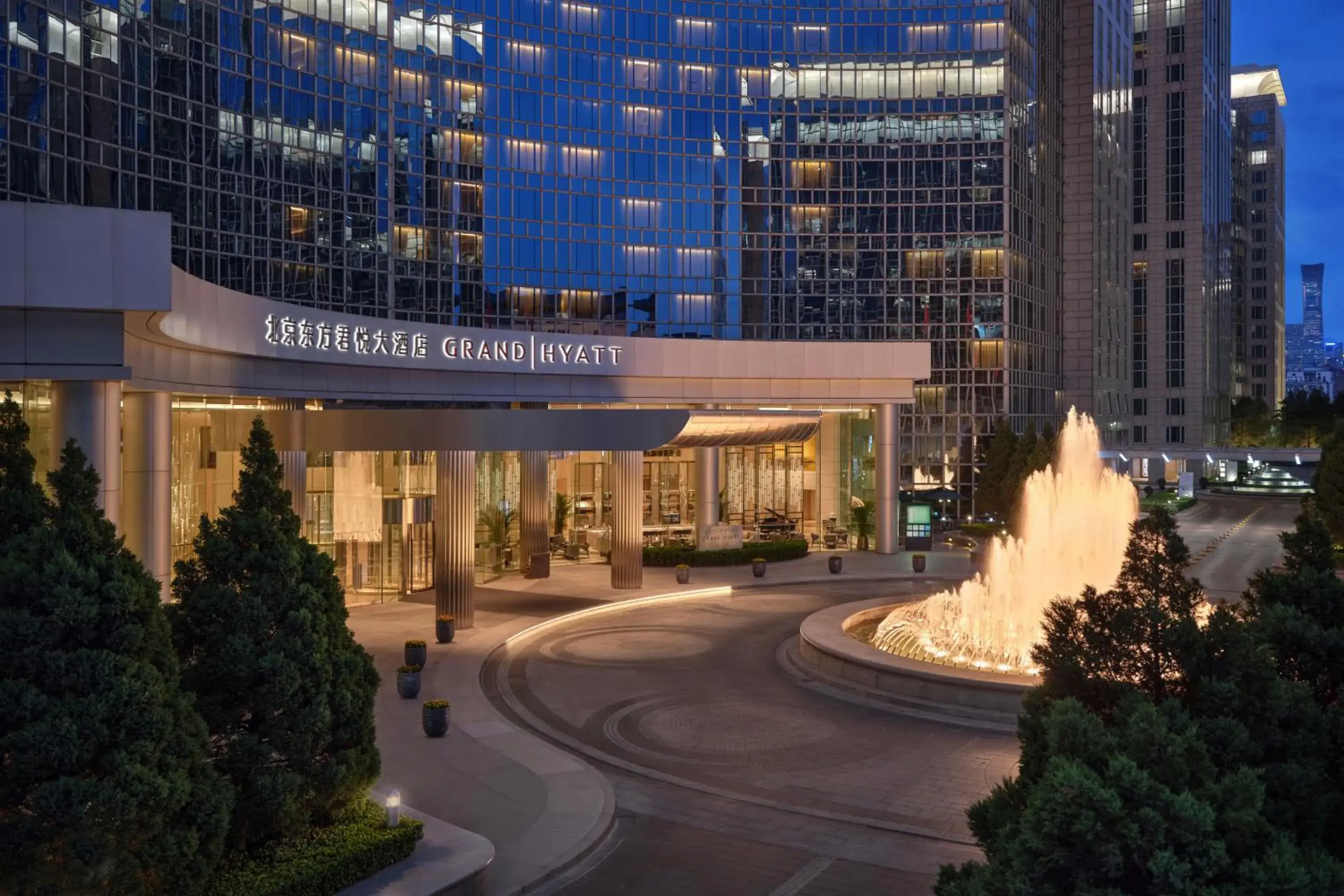 Property building in Grand Hyatt Beijing Property building in Grand Hyatt Beijing