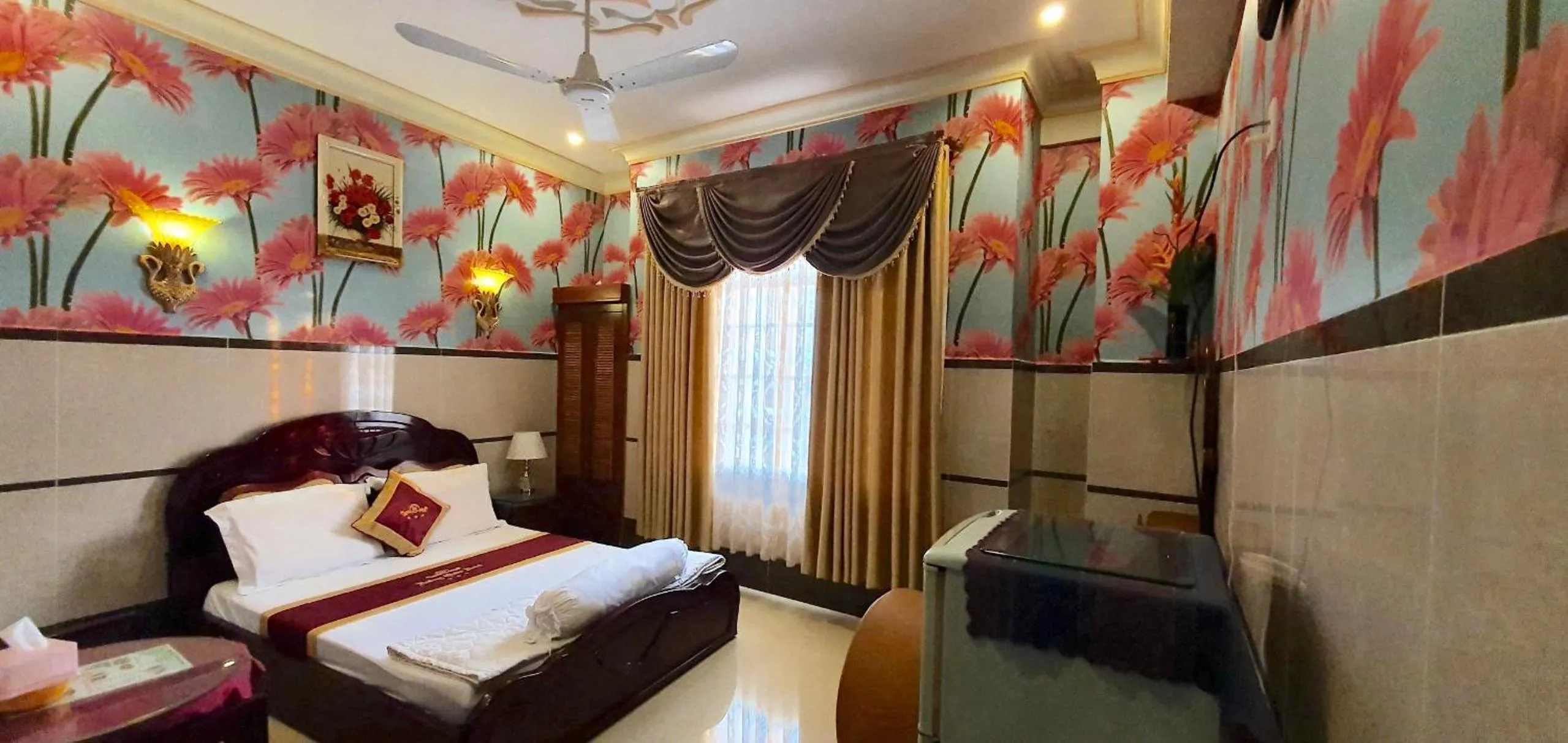 Bed in Hoàng Quân Hotel