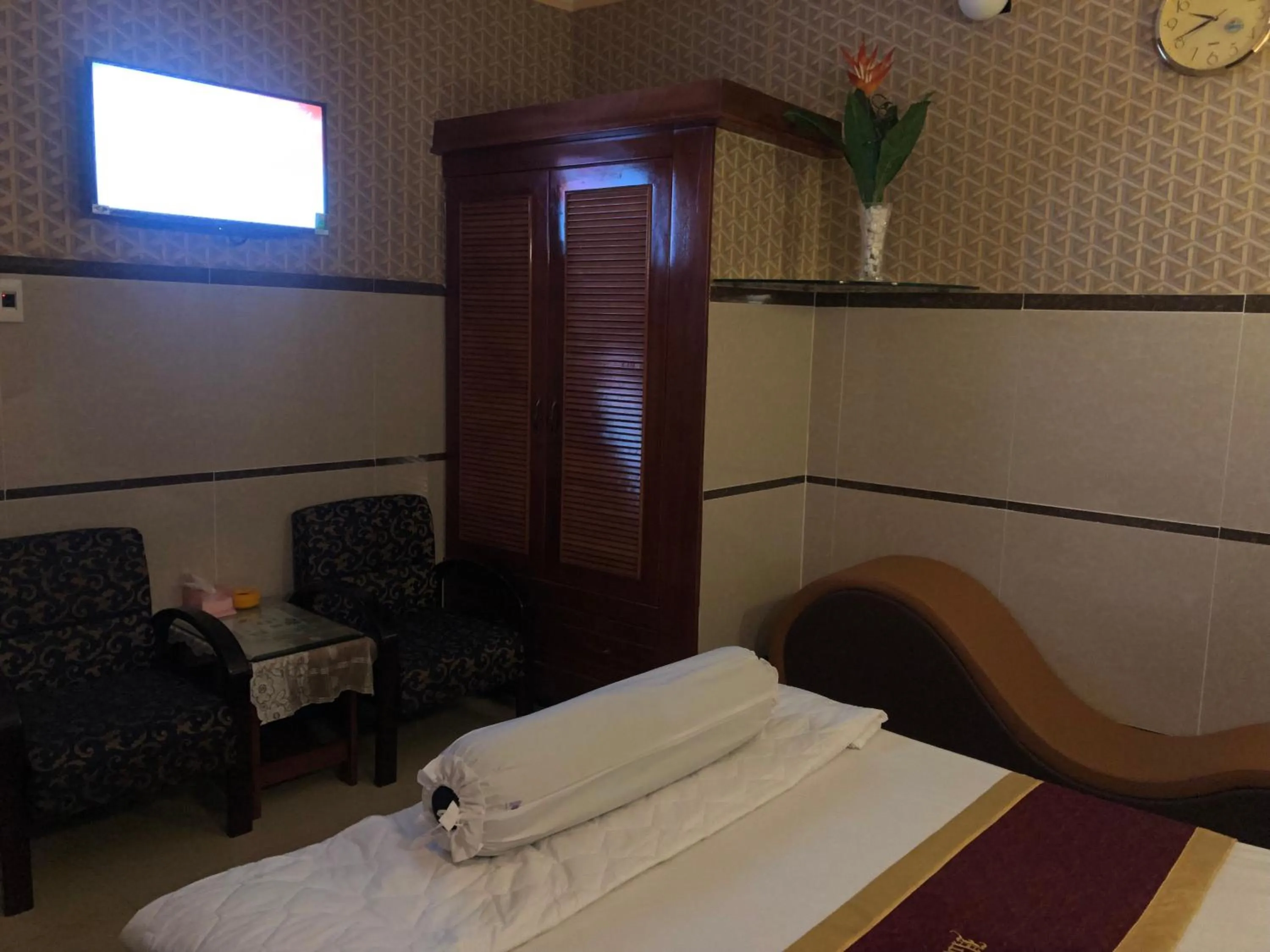 Bed in Hoàng Quân Hotel