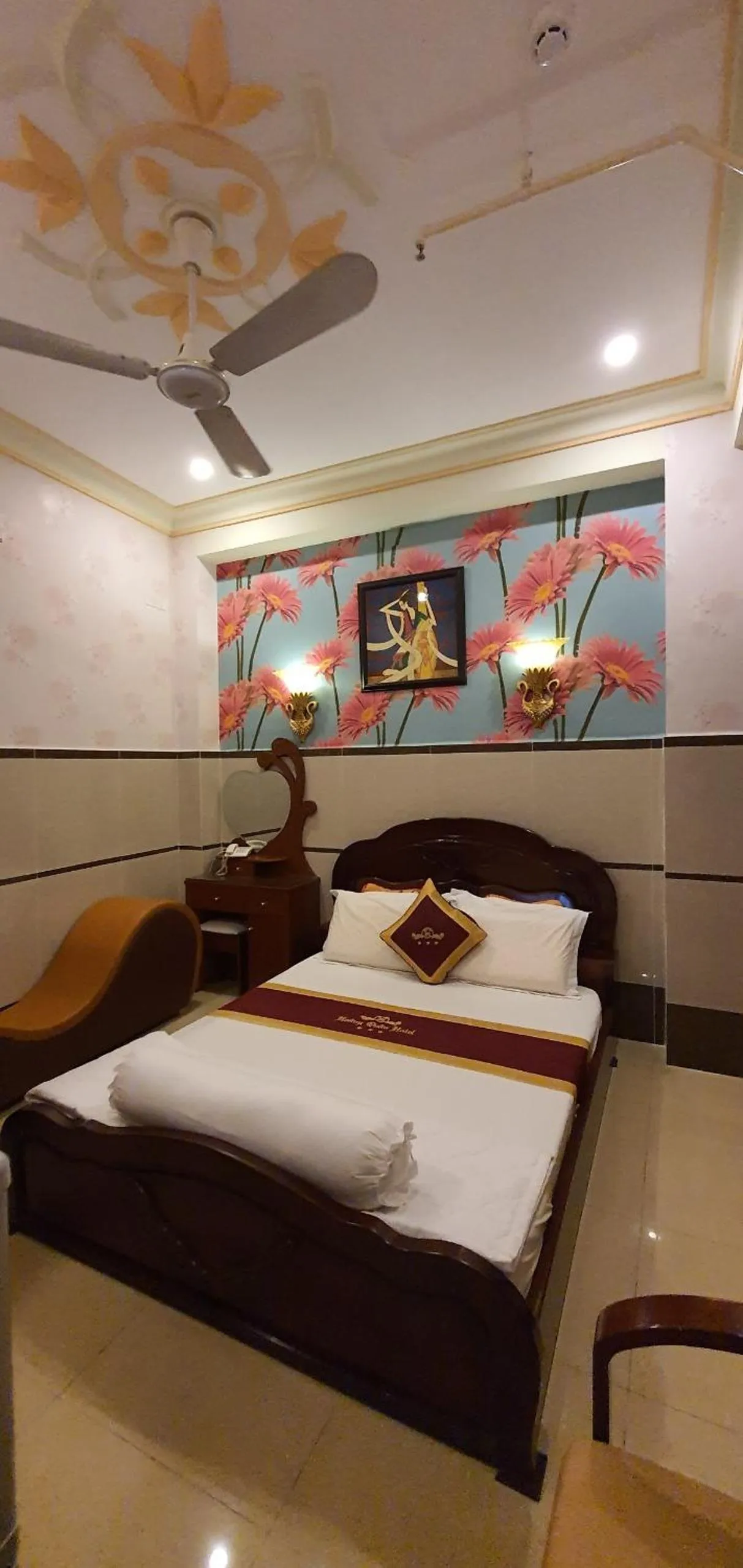 Bed in Hoàng Quân Hotel