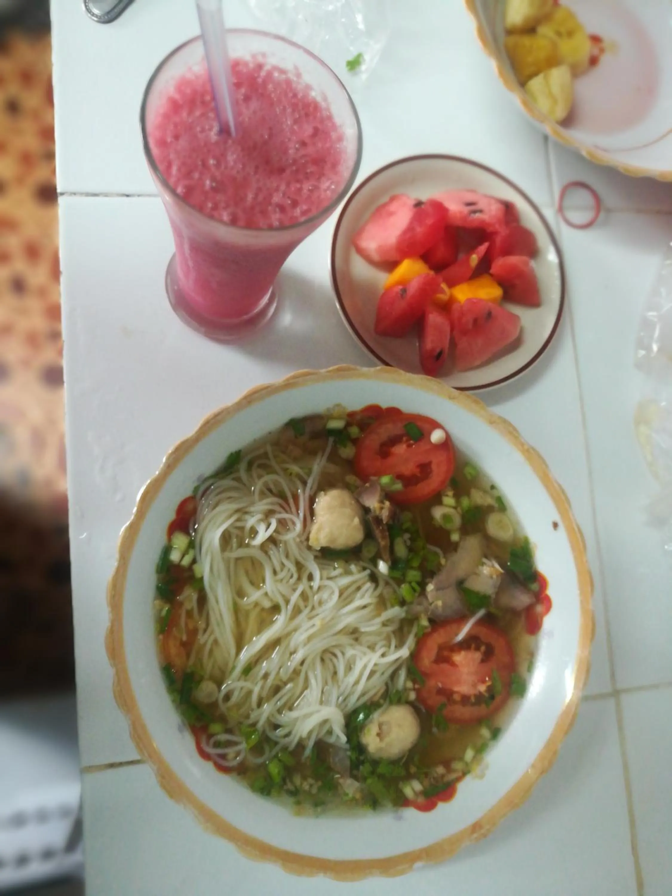 Breakfast in Phonepraseuth Guesthouse