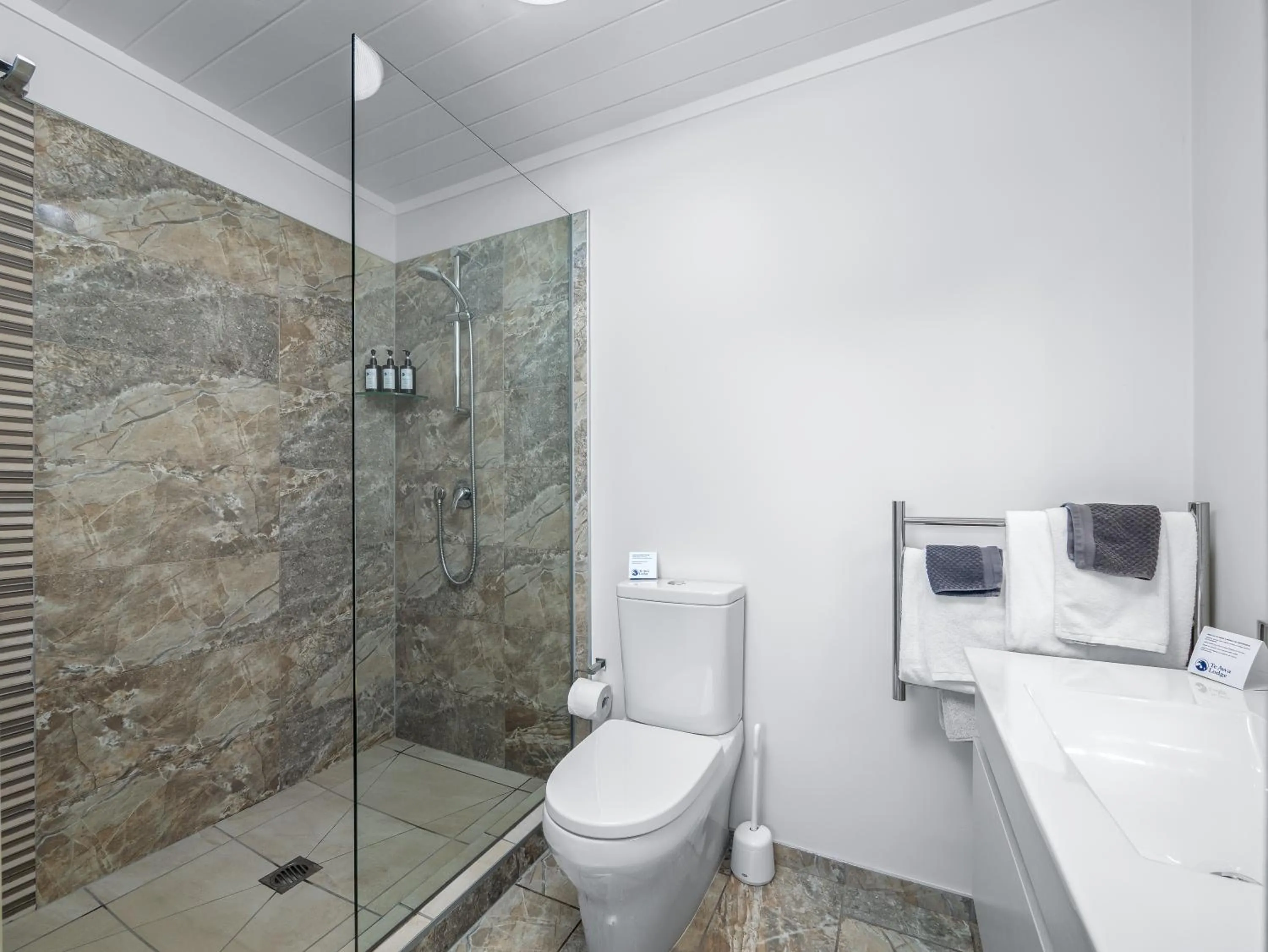 Bathroom in Te Awa Lodge