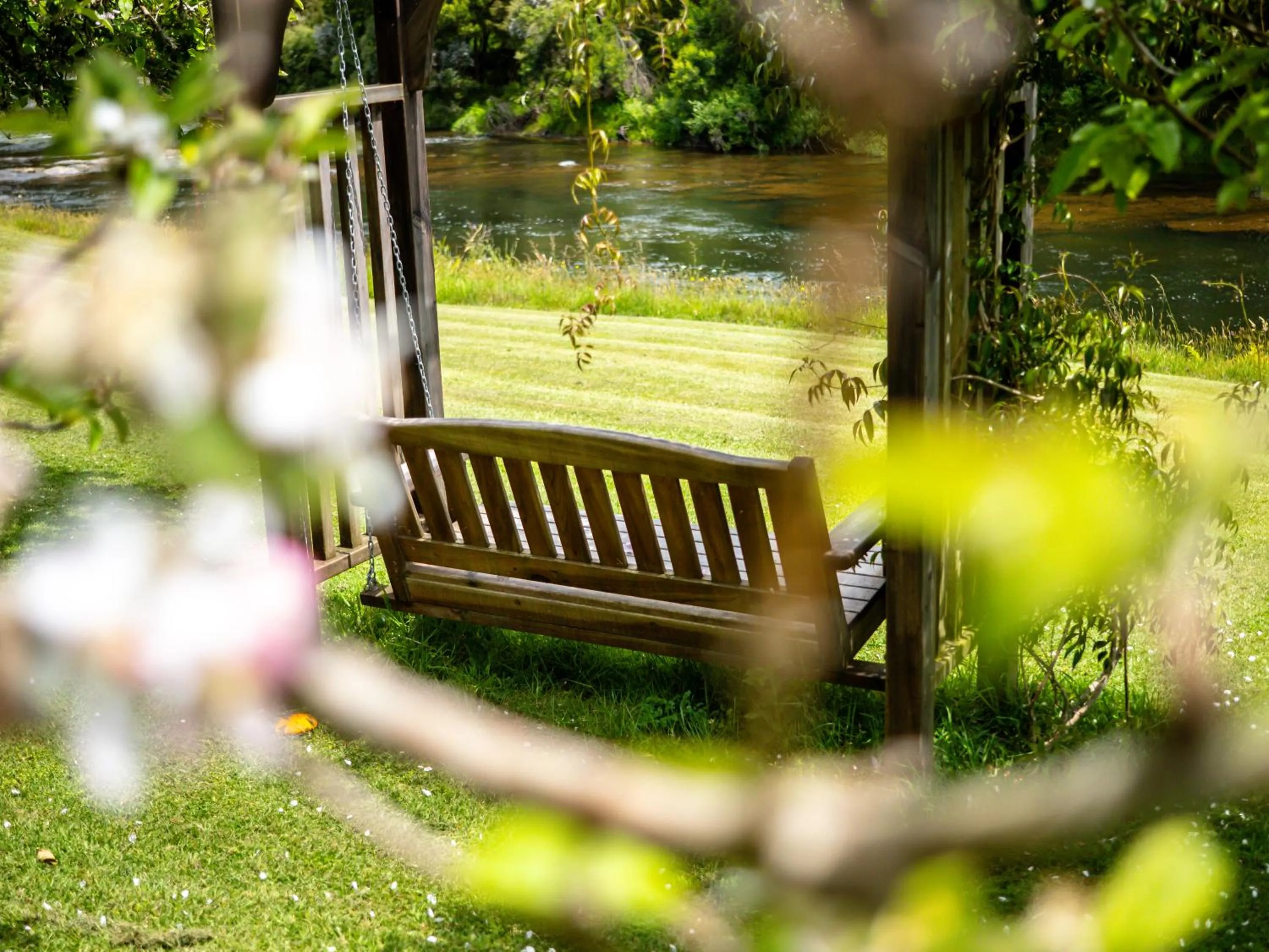 Garden in Te Awa Lodge