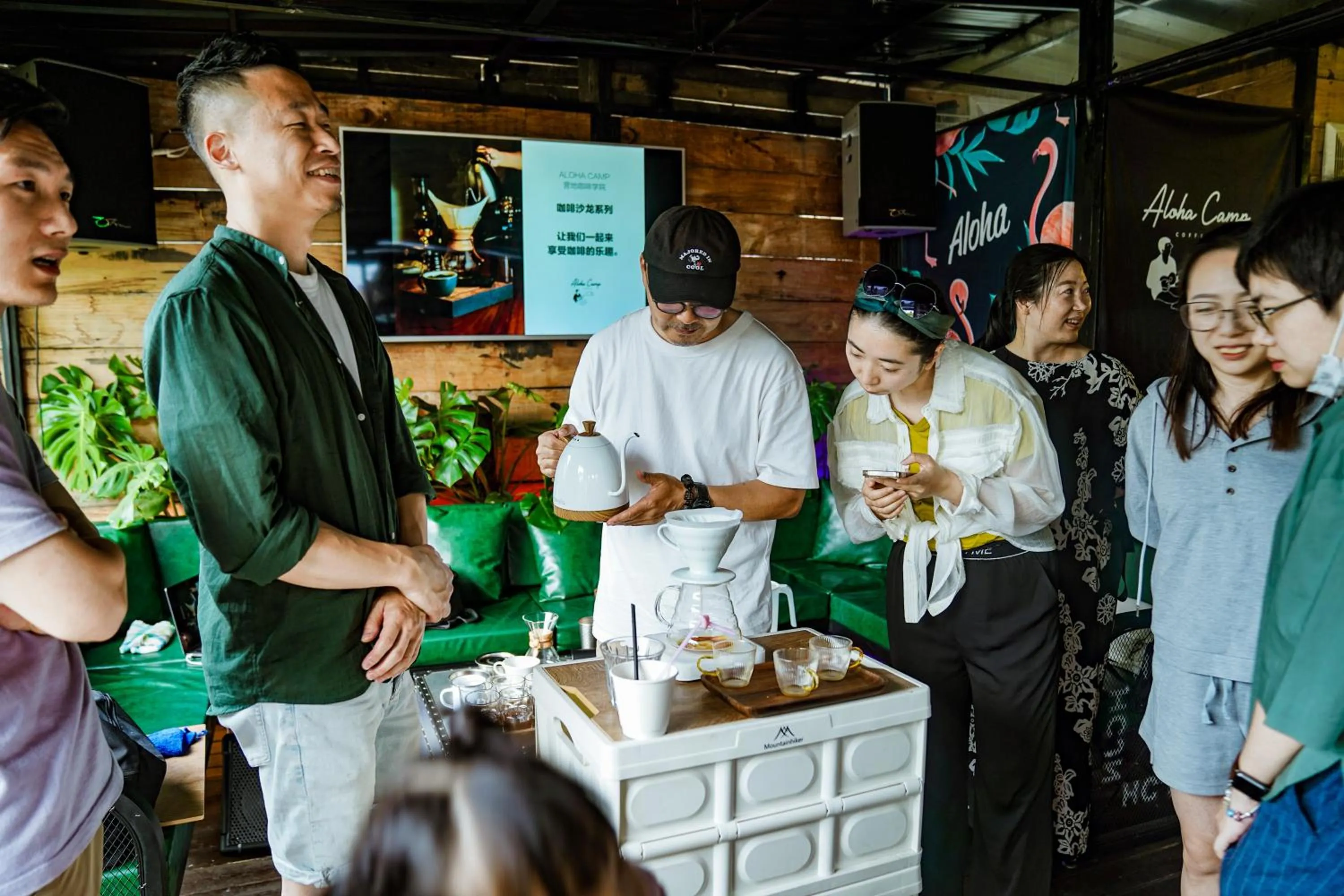 Lounge or bar in Chengdu Flipflop Hostel Poshpacker (Chunxi Road Metro Station)