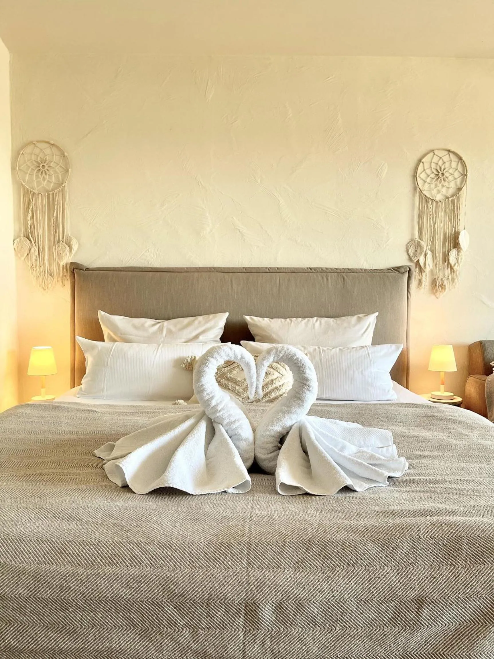 Bed in Lieblingsplatz Parey - Strandhaus Hotel