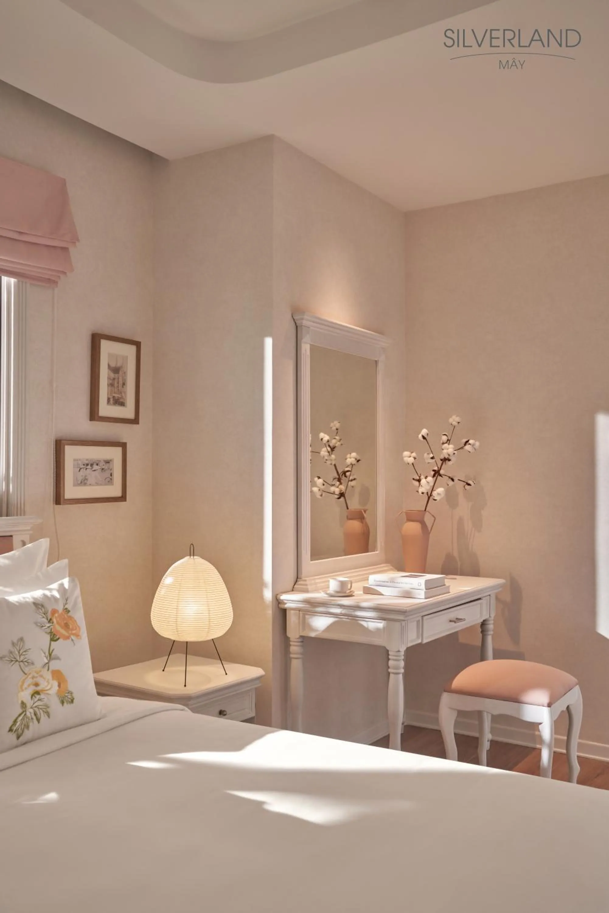 Seating area, Bed in Silverland Mây Hotel