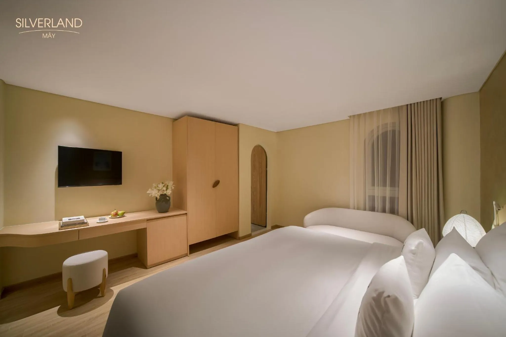 Bed in Silverland Mây Hotel