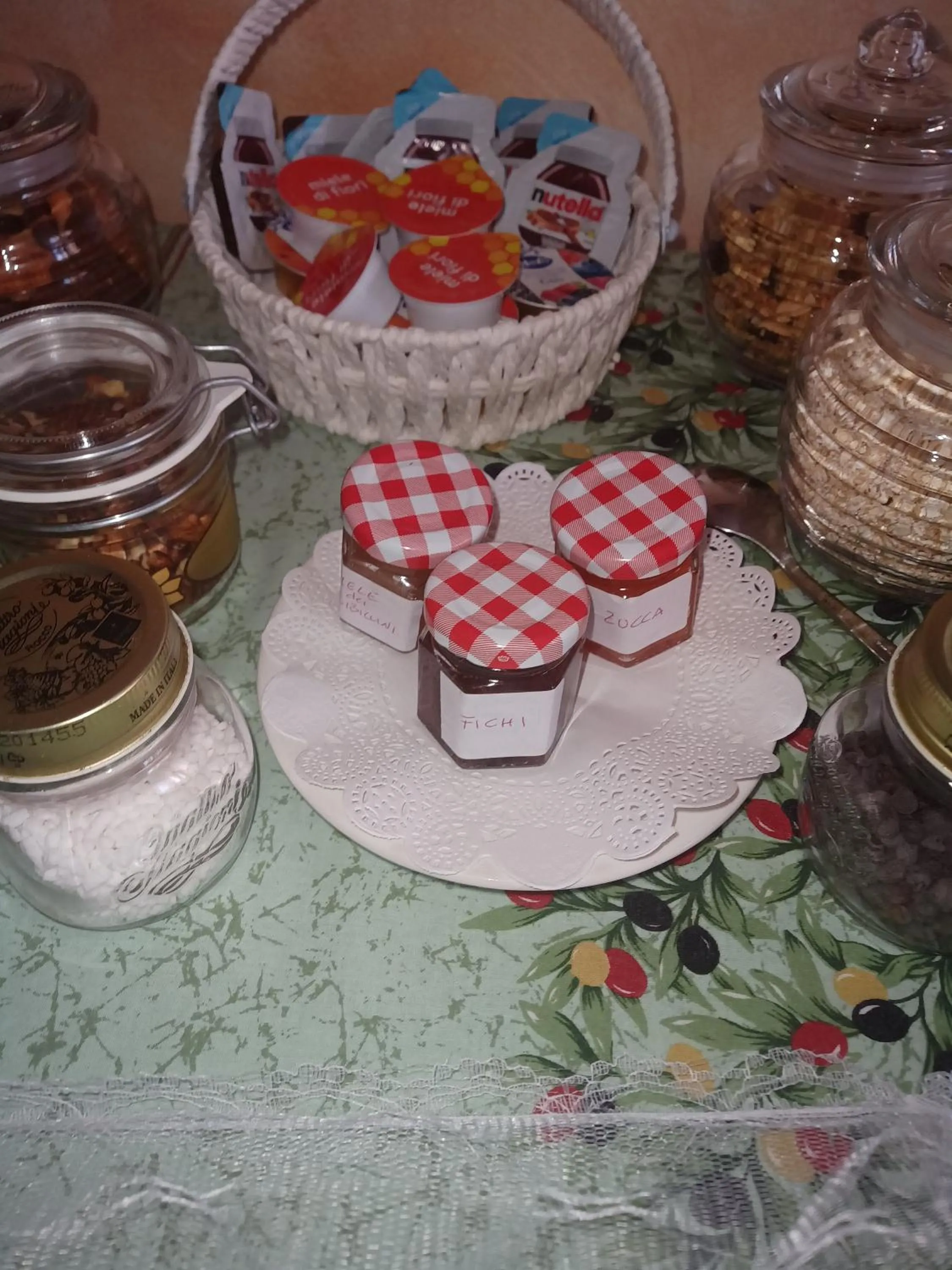 Food in B&B La poeta