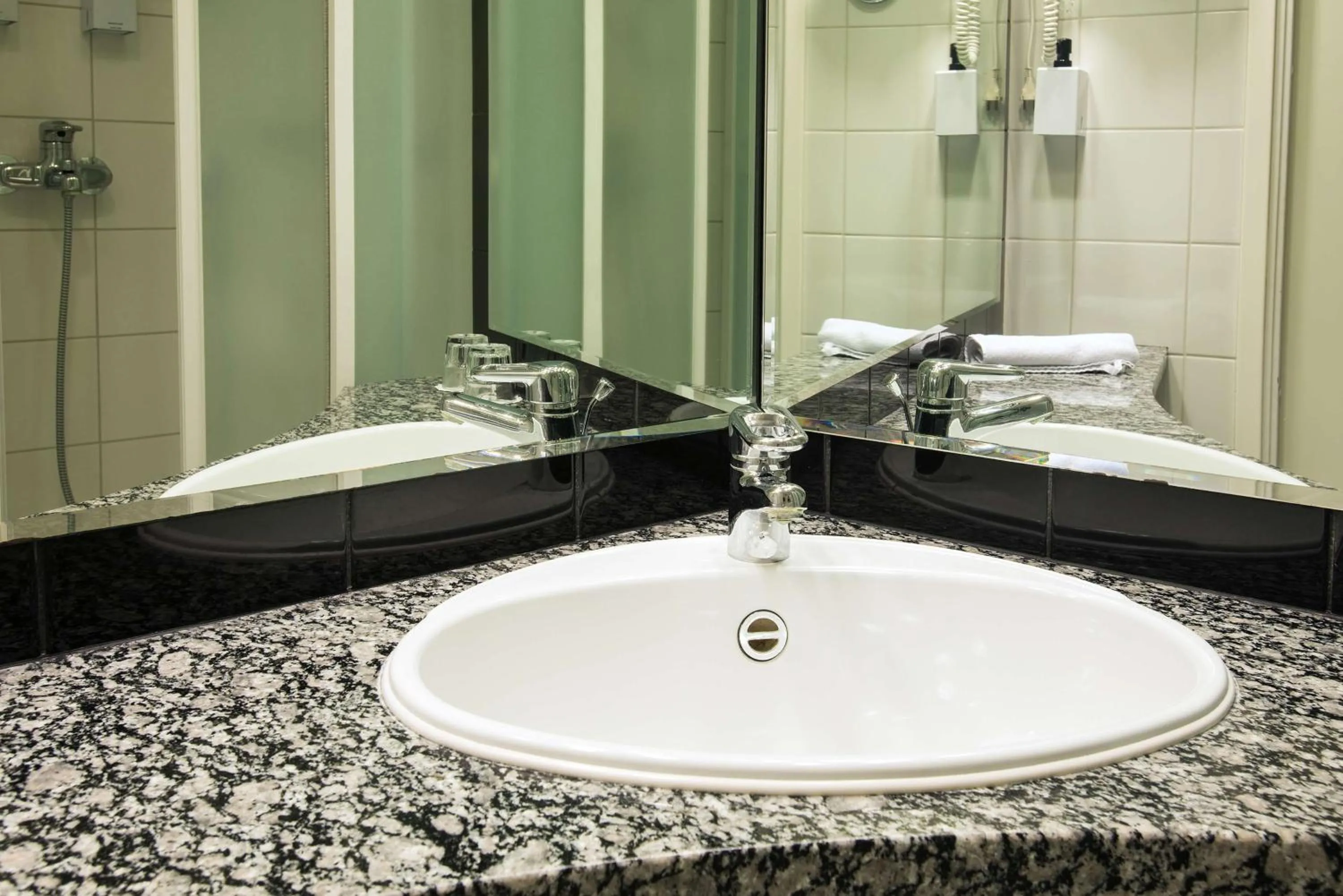 Bedroom in Scandic Kemi