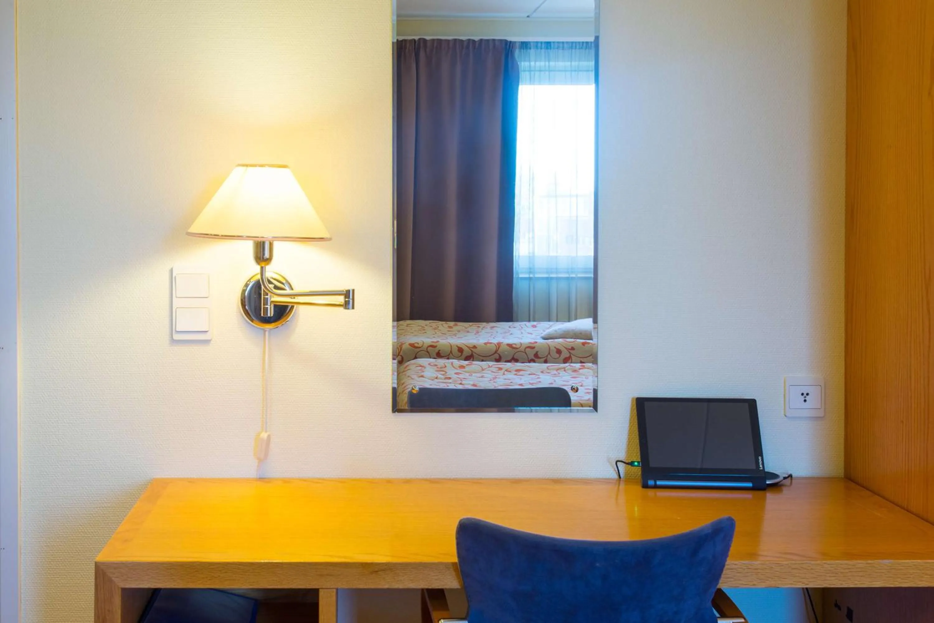 Bedroom, Bed in Scandic Kemi