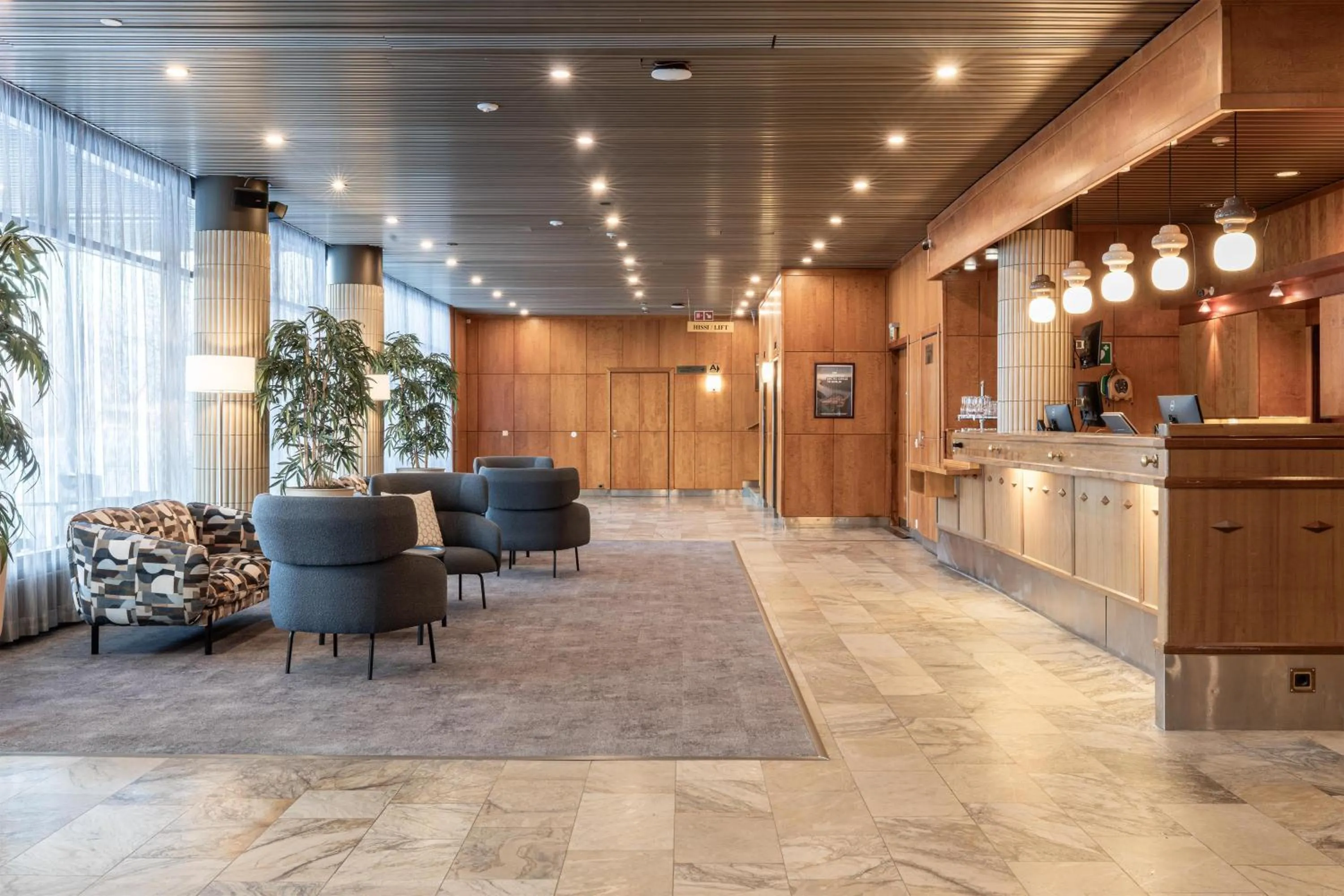 Lobby or reception in Scandic Kemi