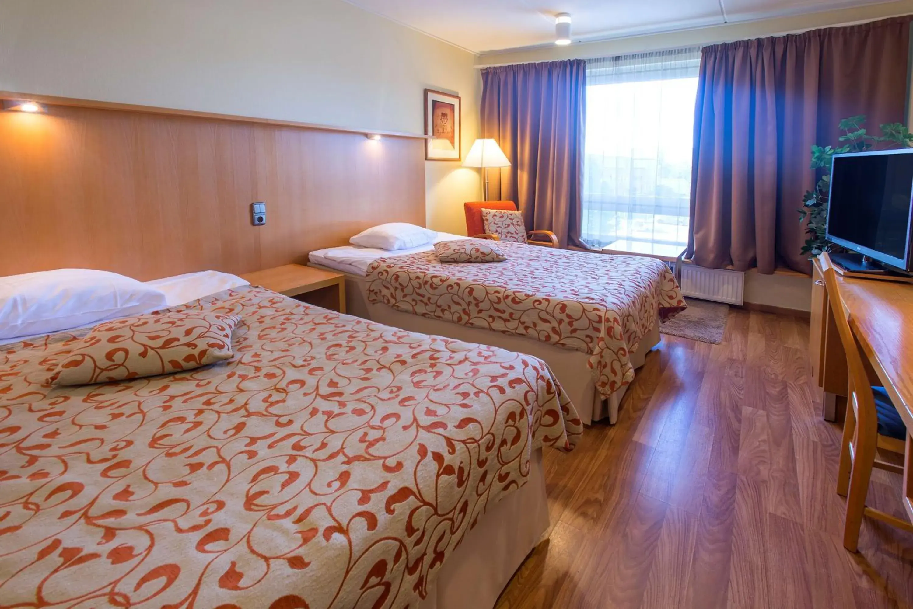 Bedroom, Bed in Scandic Kemi Bedroom, Bed in Scandic Kemi