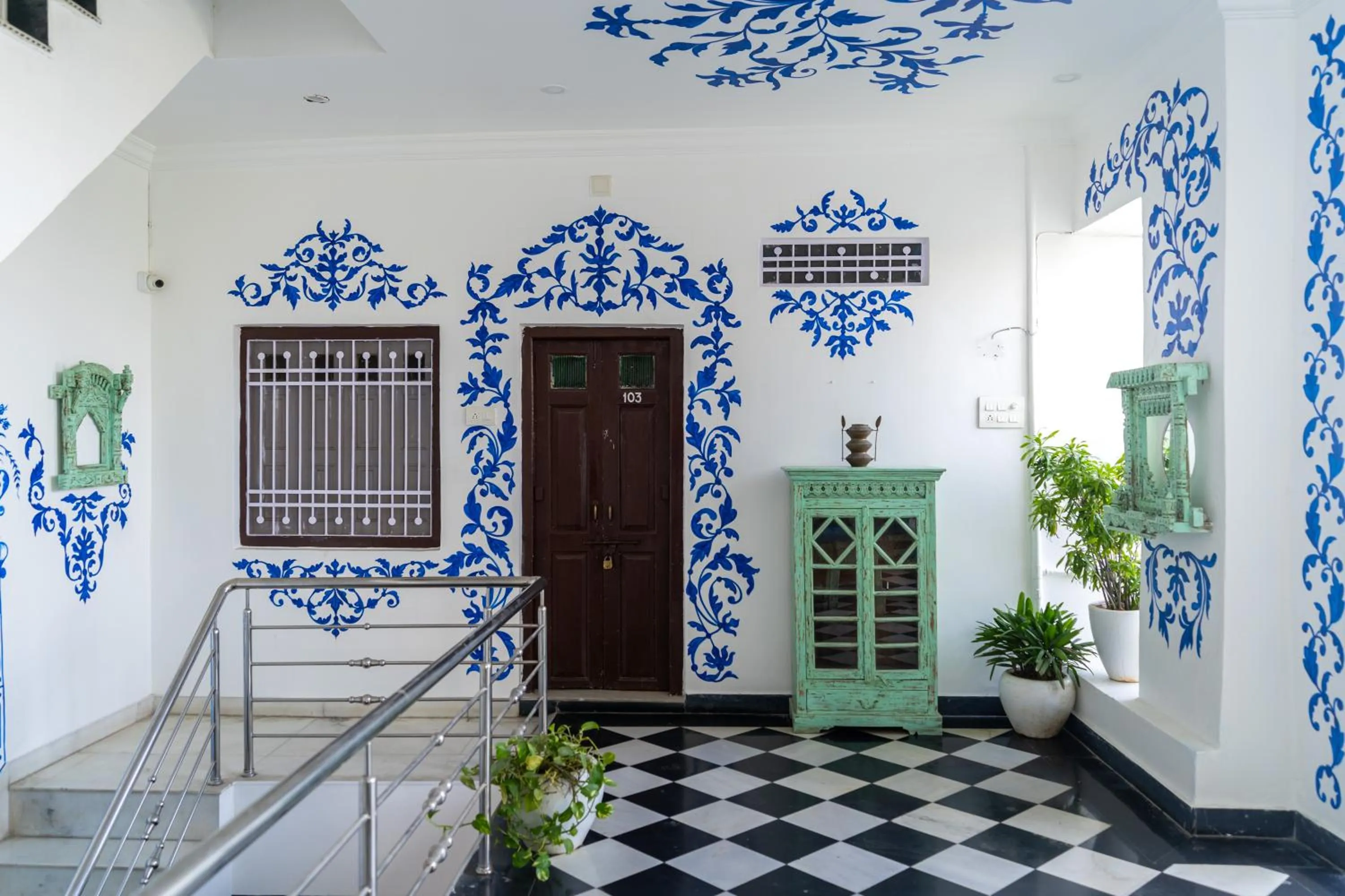 Lobby or reception in Storica Stays Panorama Haveli Udaipur