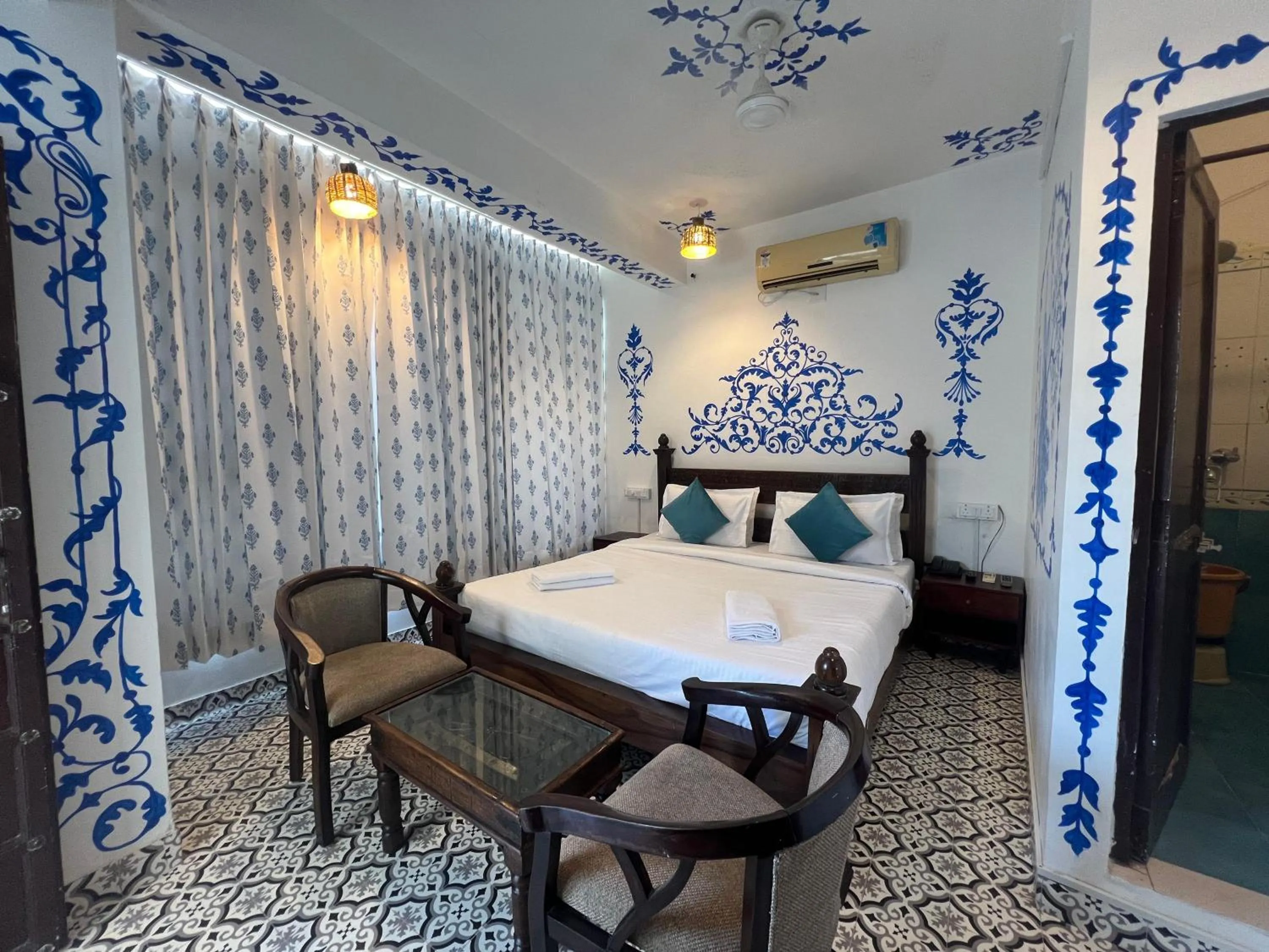 Bedroom, Bed in Storica Stays Panorama Haveli Udaipur