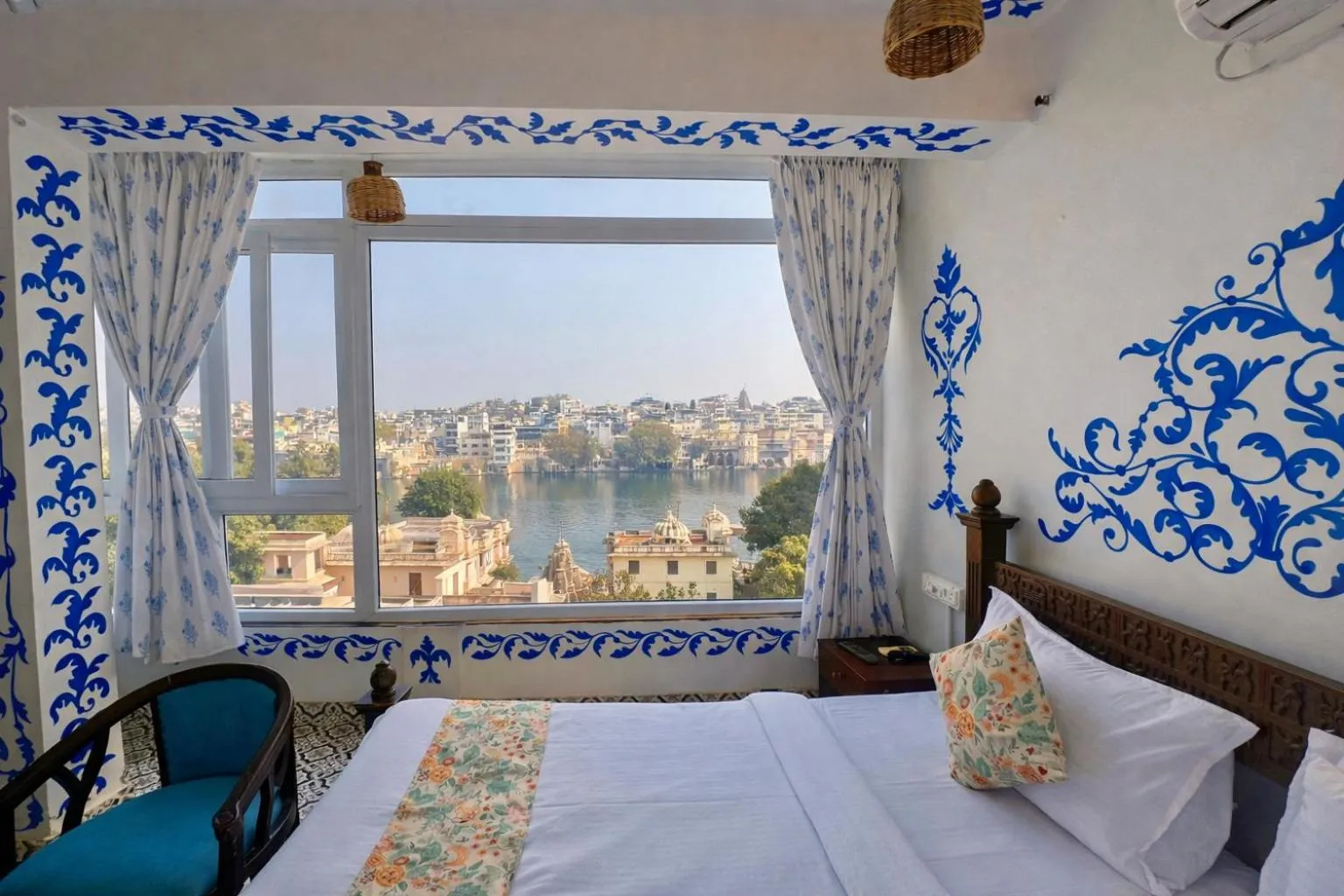 Bedroom, Bed in Storica Stays Panorama Haveli Udaipur