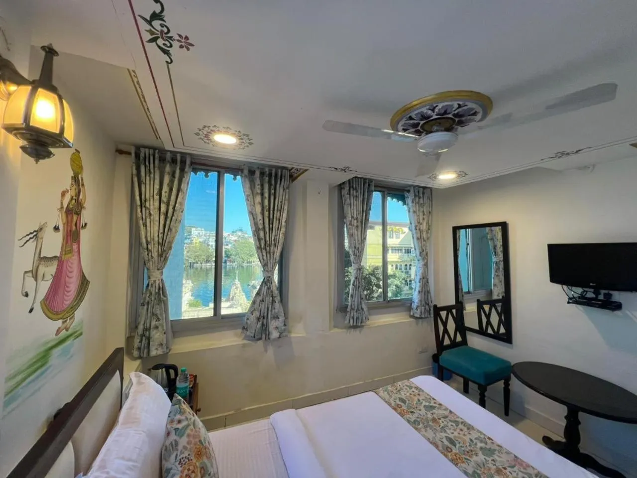 Bedroom, Bed in Storica Stays Panorama Haveli Udaipur