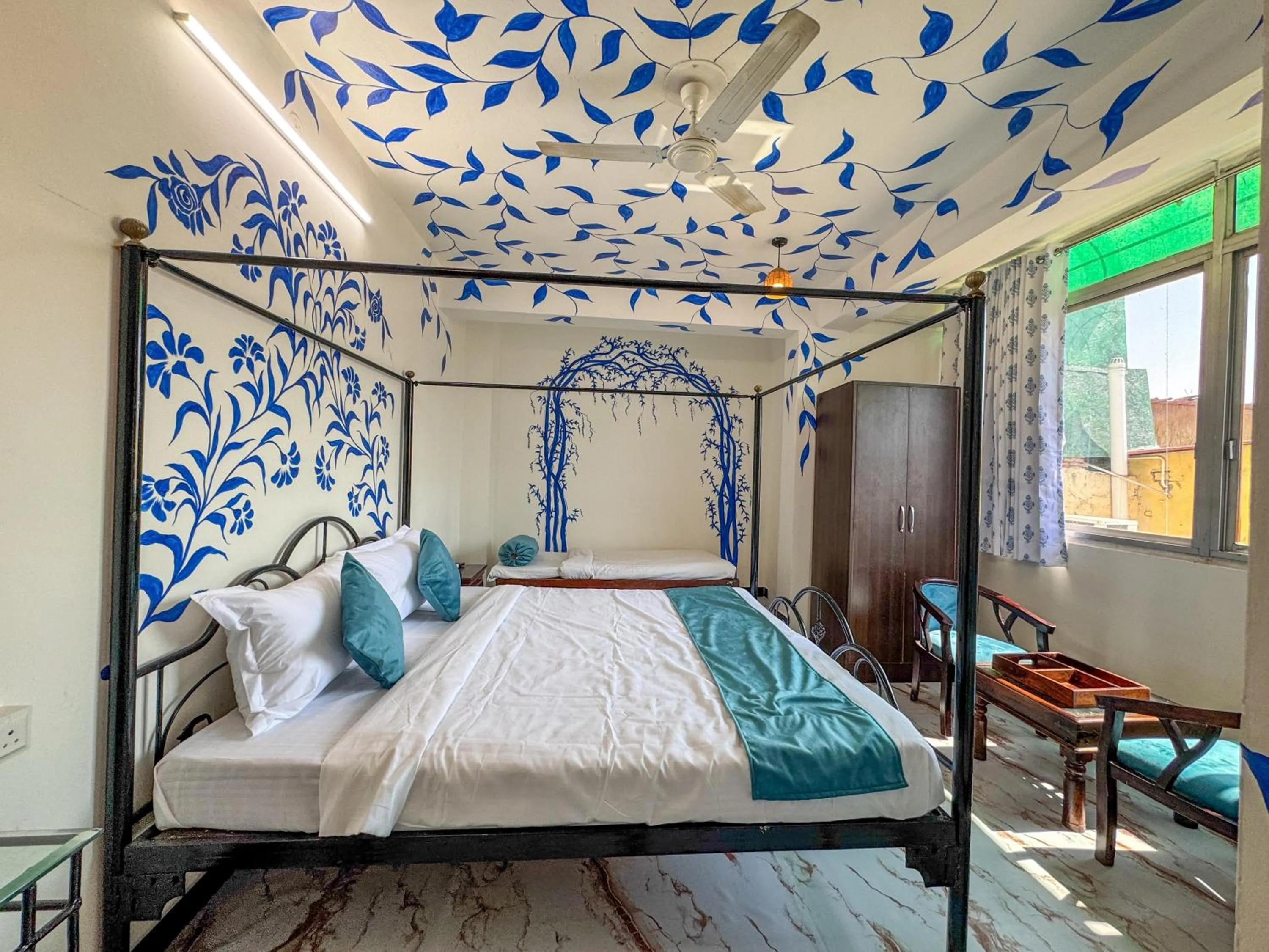 Bedroom, Bed in Storica Stays Panorama Haveli Udaipur