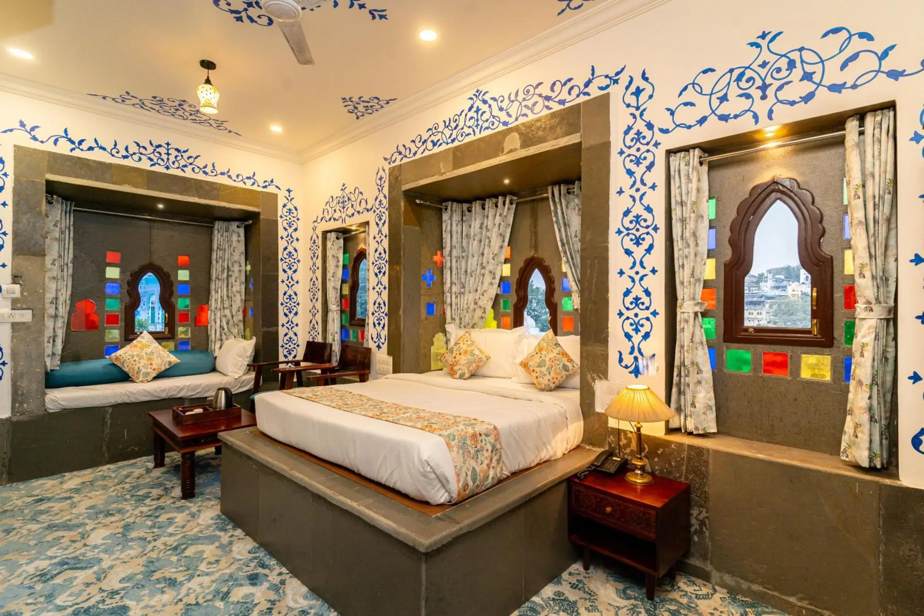 Superior Double Room in Storica Stays Panorama Haveli Udaipur Superior Double Room in Storica Stays Panorama Haveli Udaipur