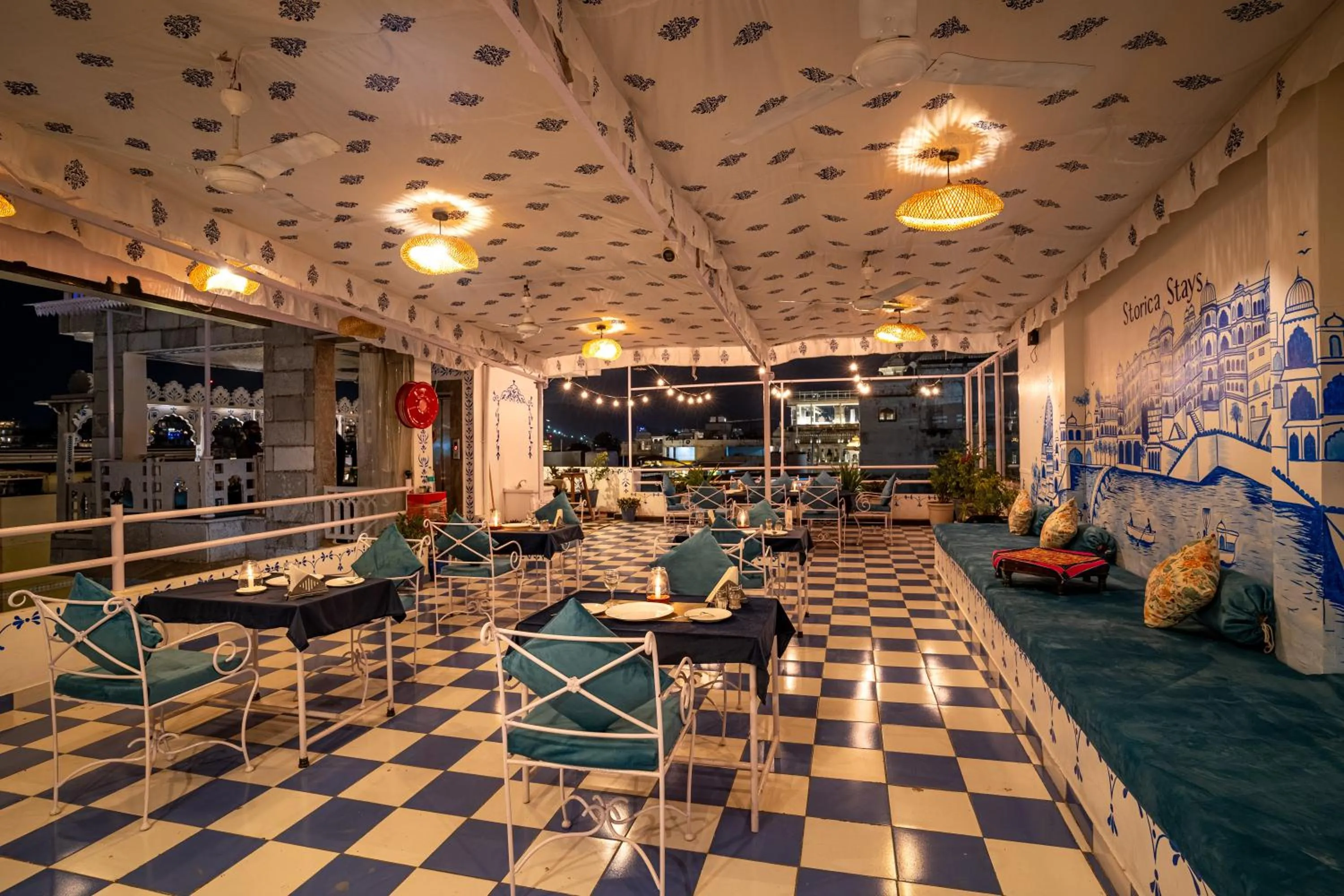 Restaurant/places to eat in Storica Stays Panorama Haveli Udaipur