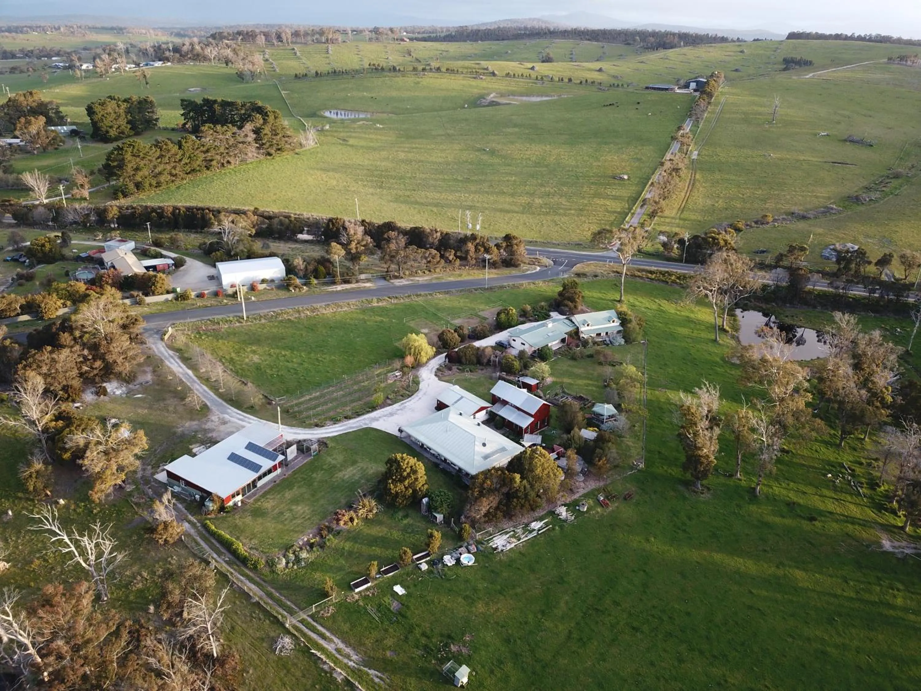 Bird's eye view in Platypus Park Country Retreat