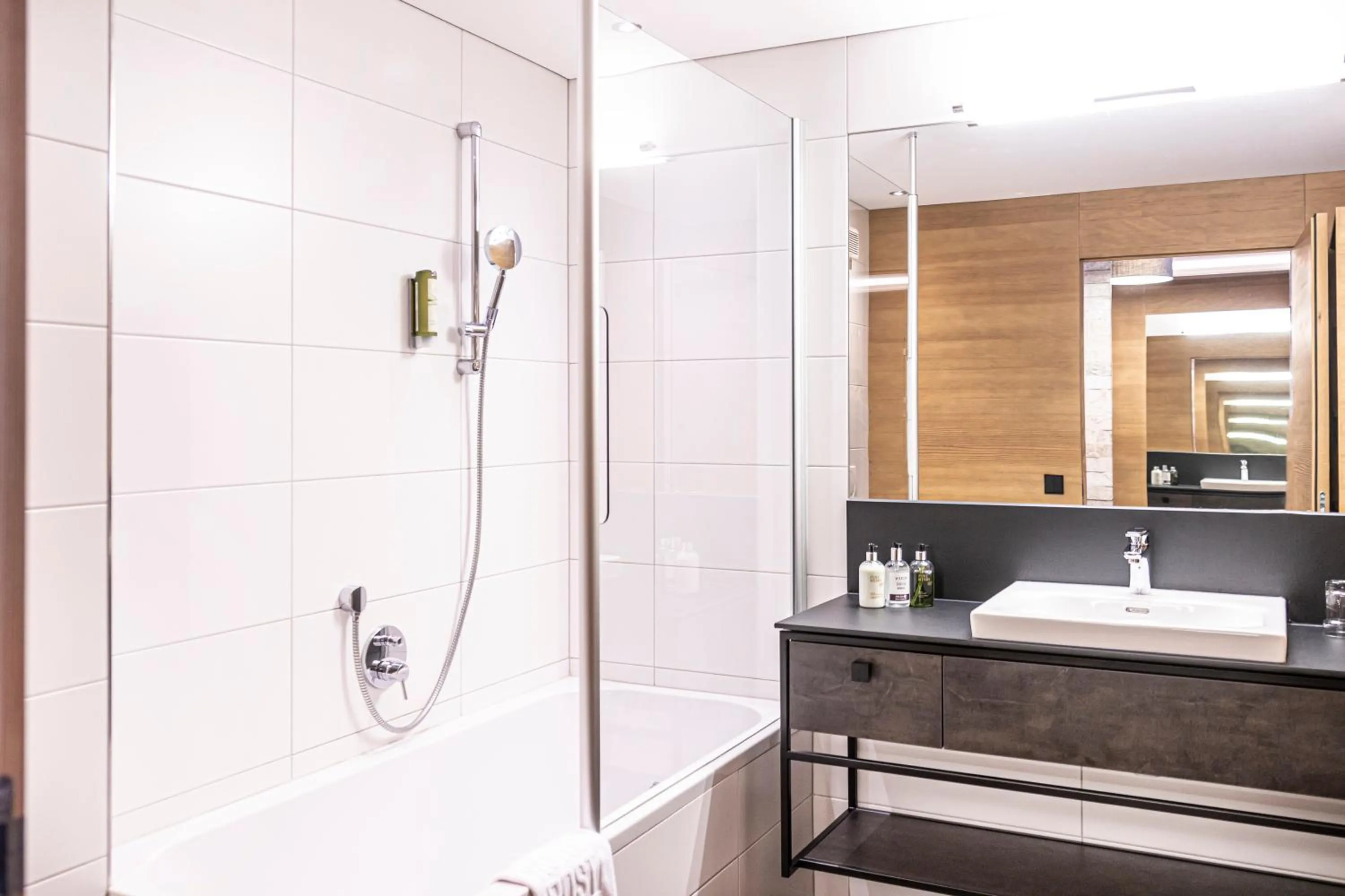 Bathroom in Alpen Hotel Post