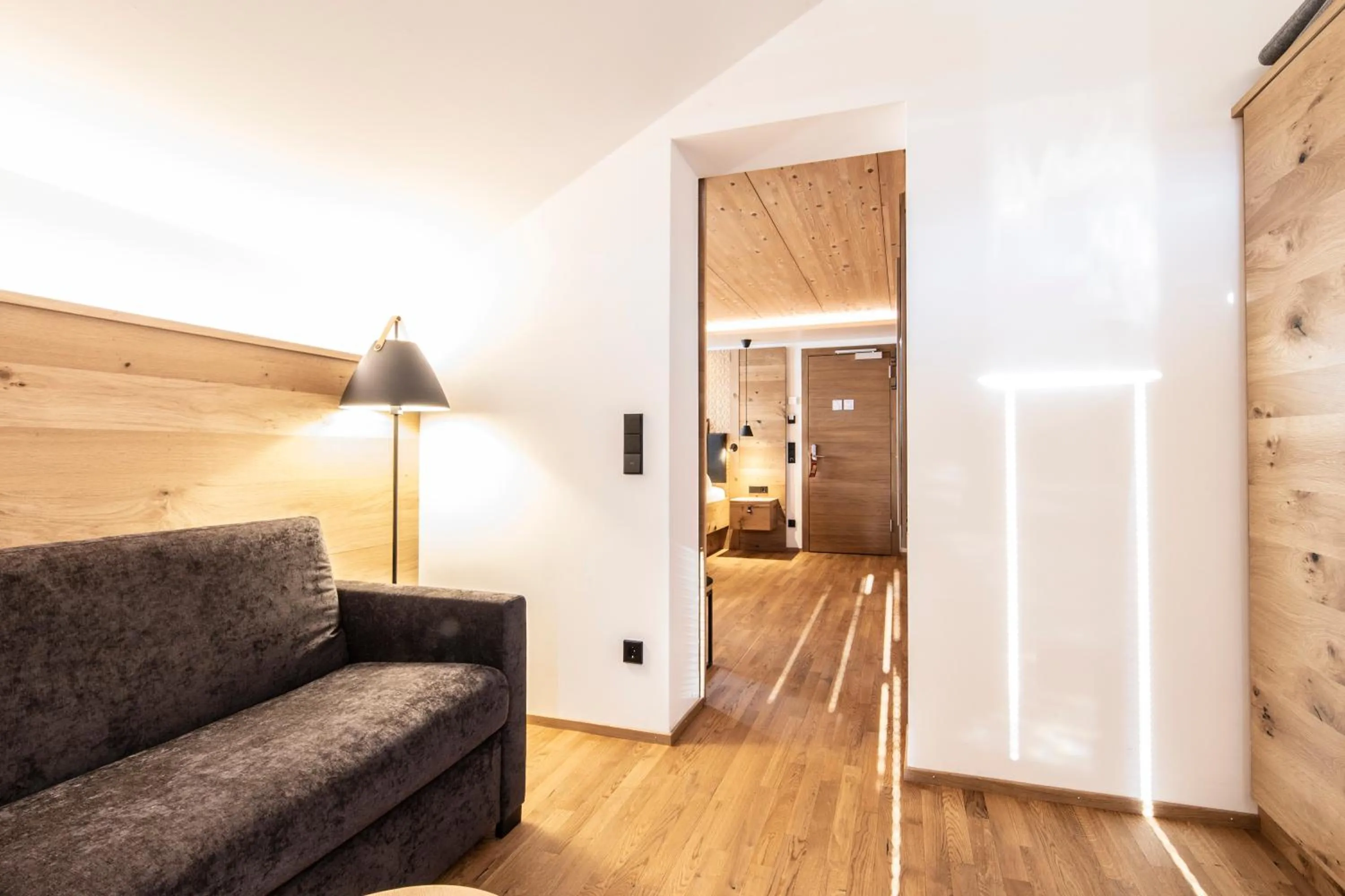 Seating area in Alpen Hotel Post