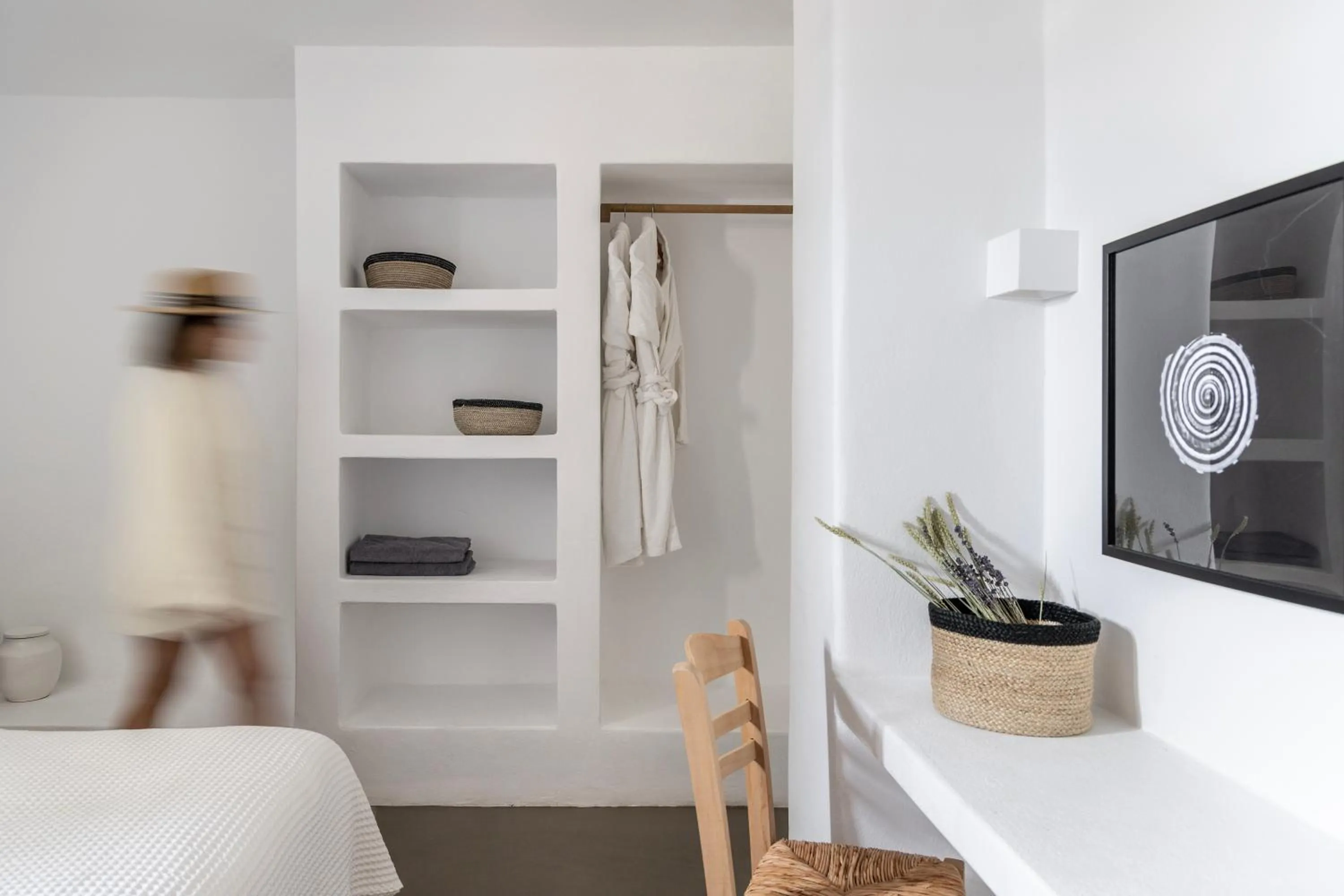 Bed in Acron Villas Paros