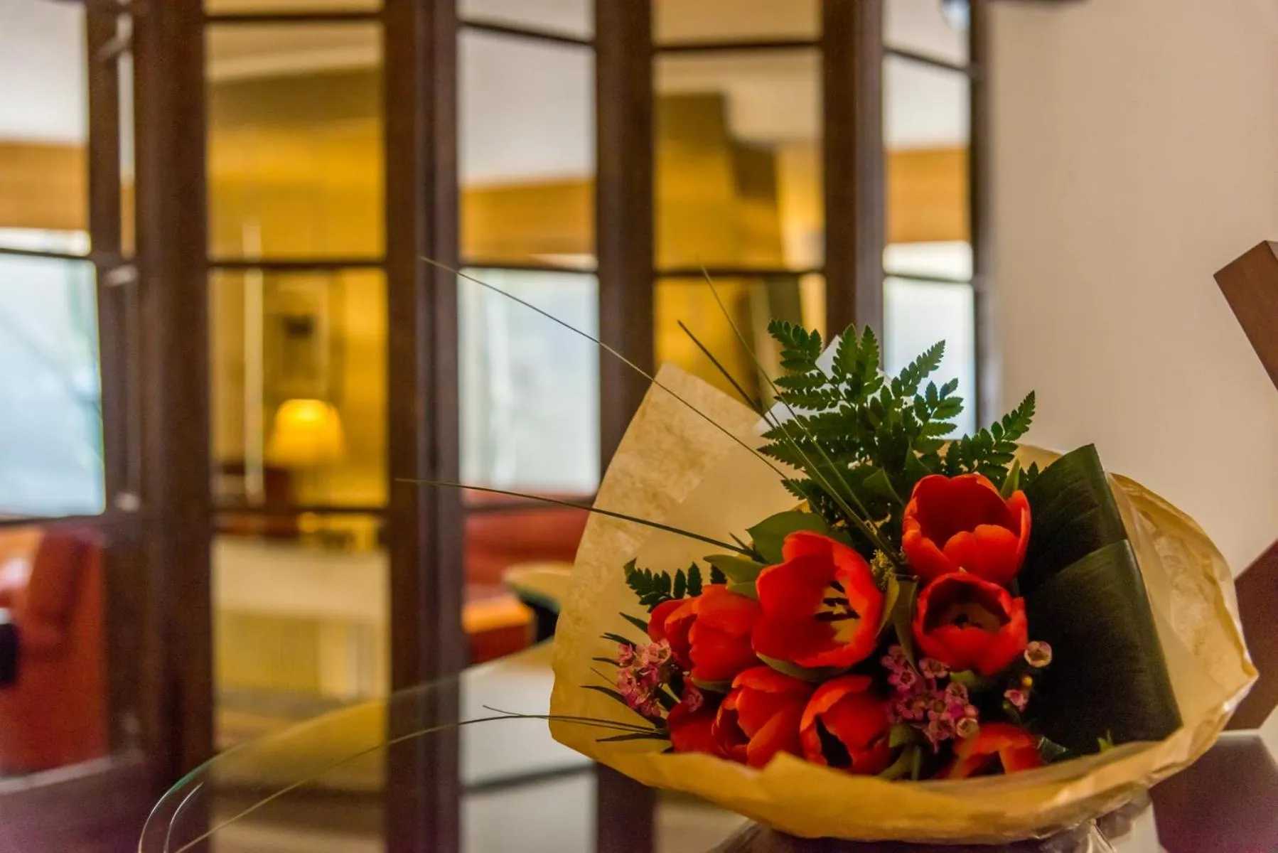 Seating area in Alexios Hotel