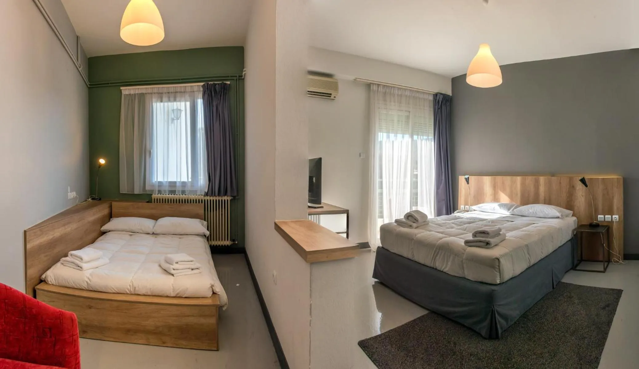 Bedroom, Bed in Alexios Hotel