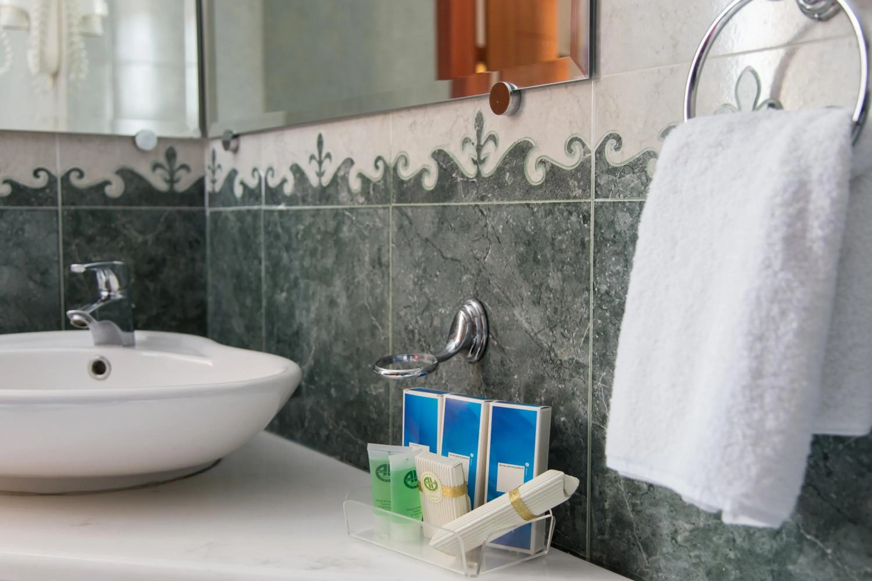 Bathroom in Alexios Hotel