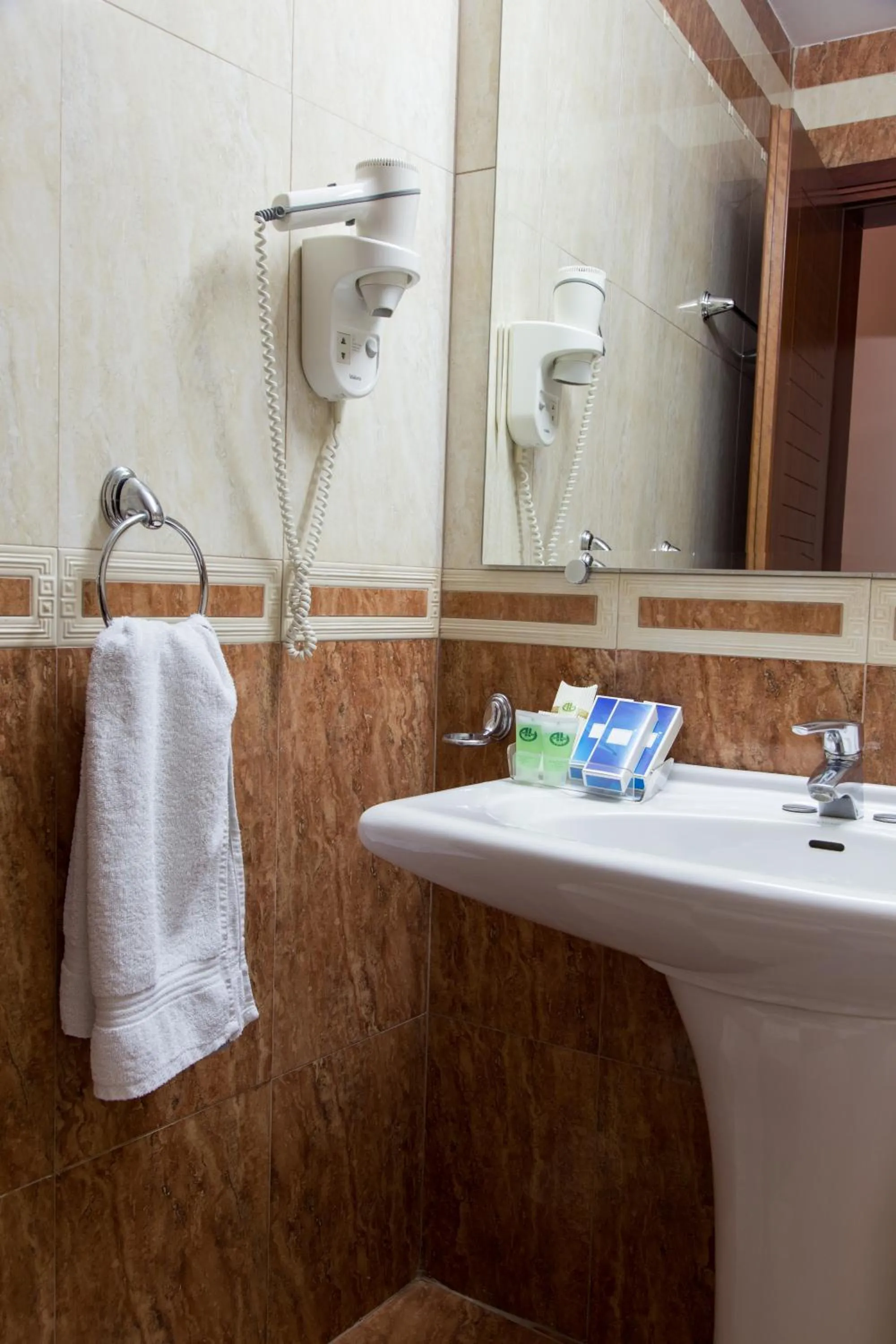 Bathroom in Alexios Hotel