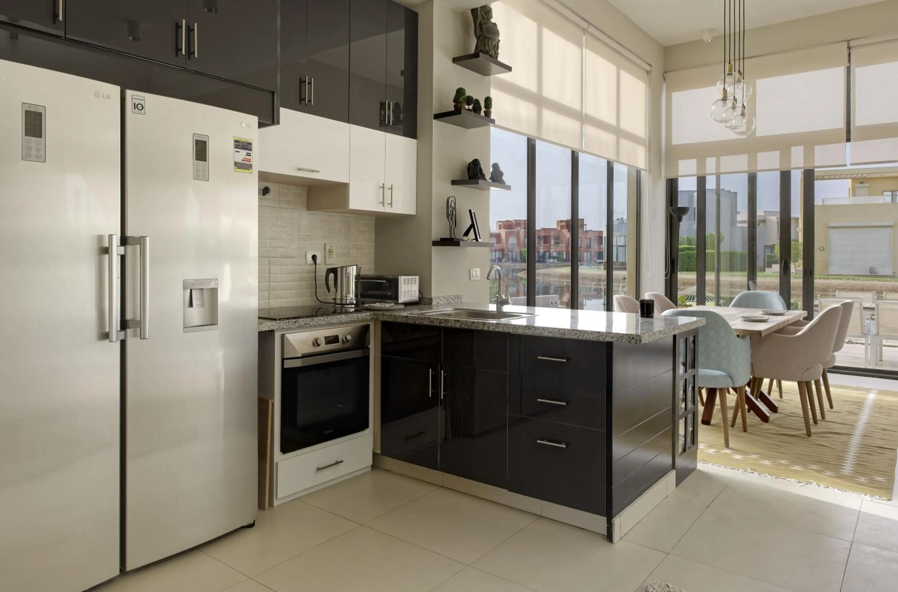 Kitchen or kitchenette in VESTA - El Gouna Residence