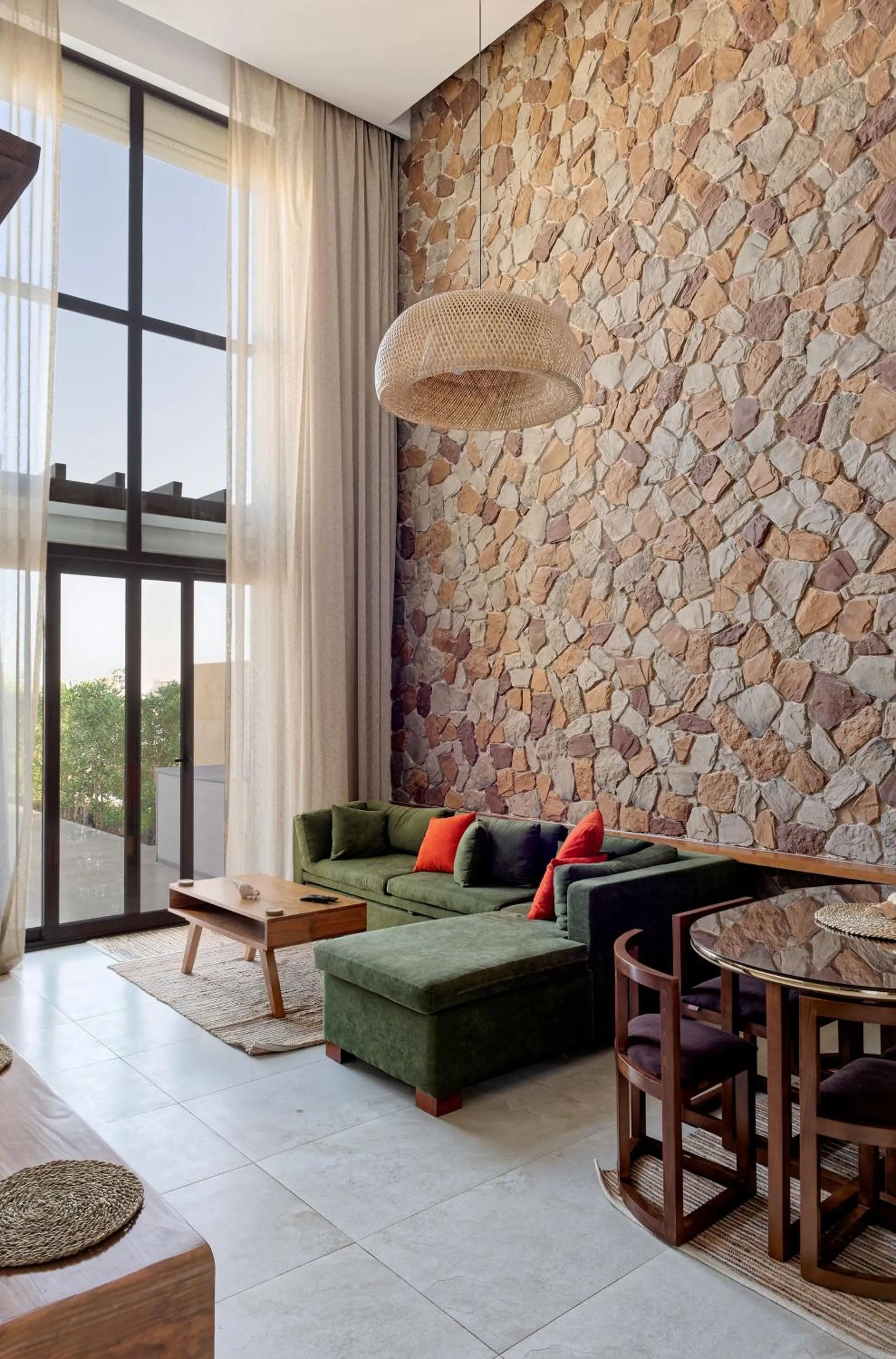 Seating area in VESTA - El Gouna Residence