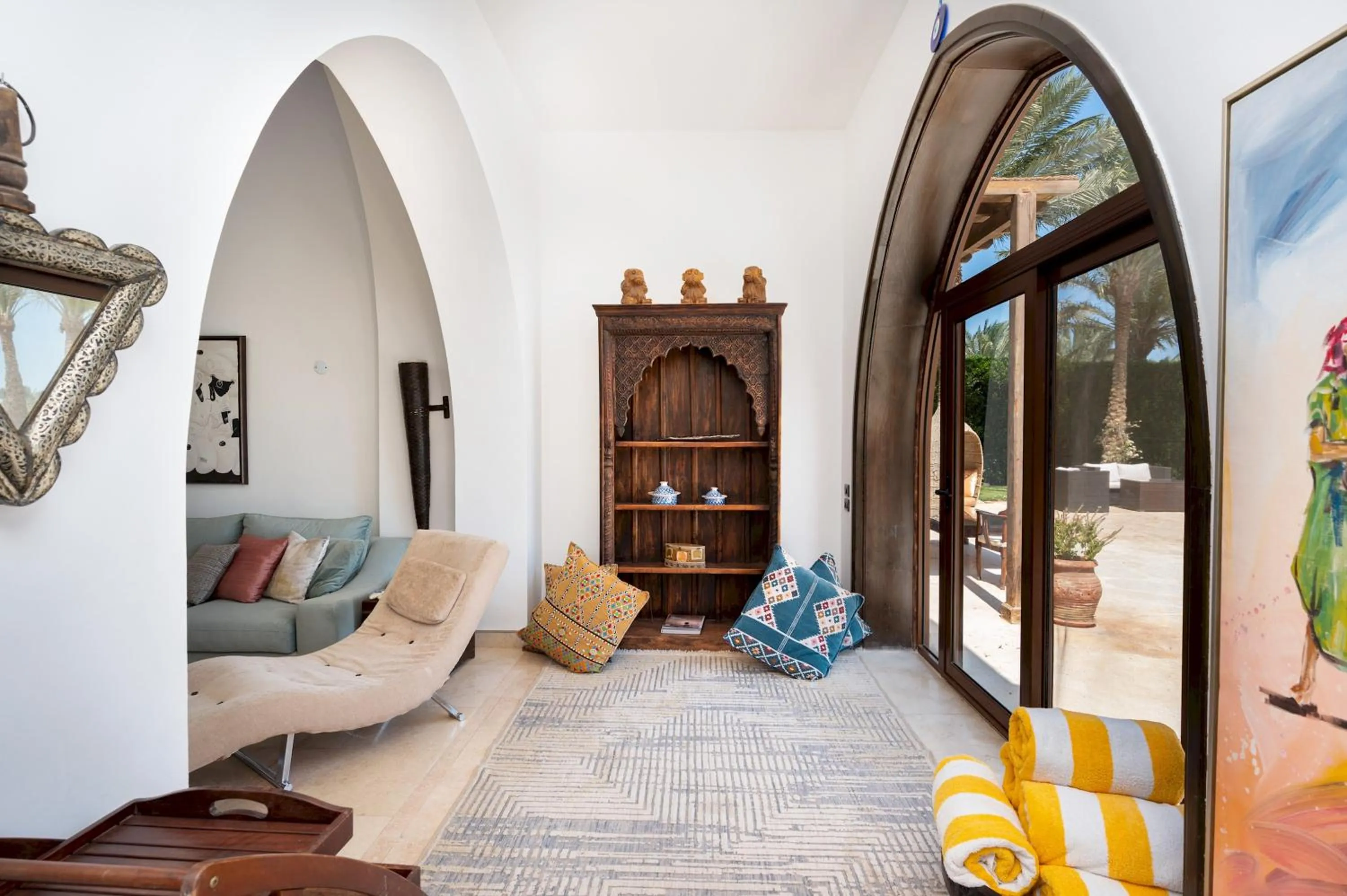 Seating area in VESTA - El Gouna Residence