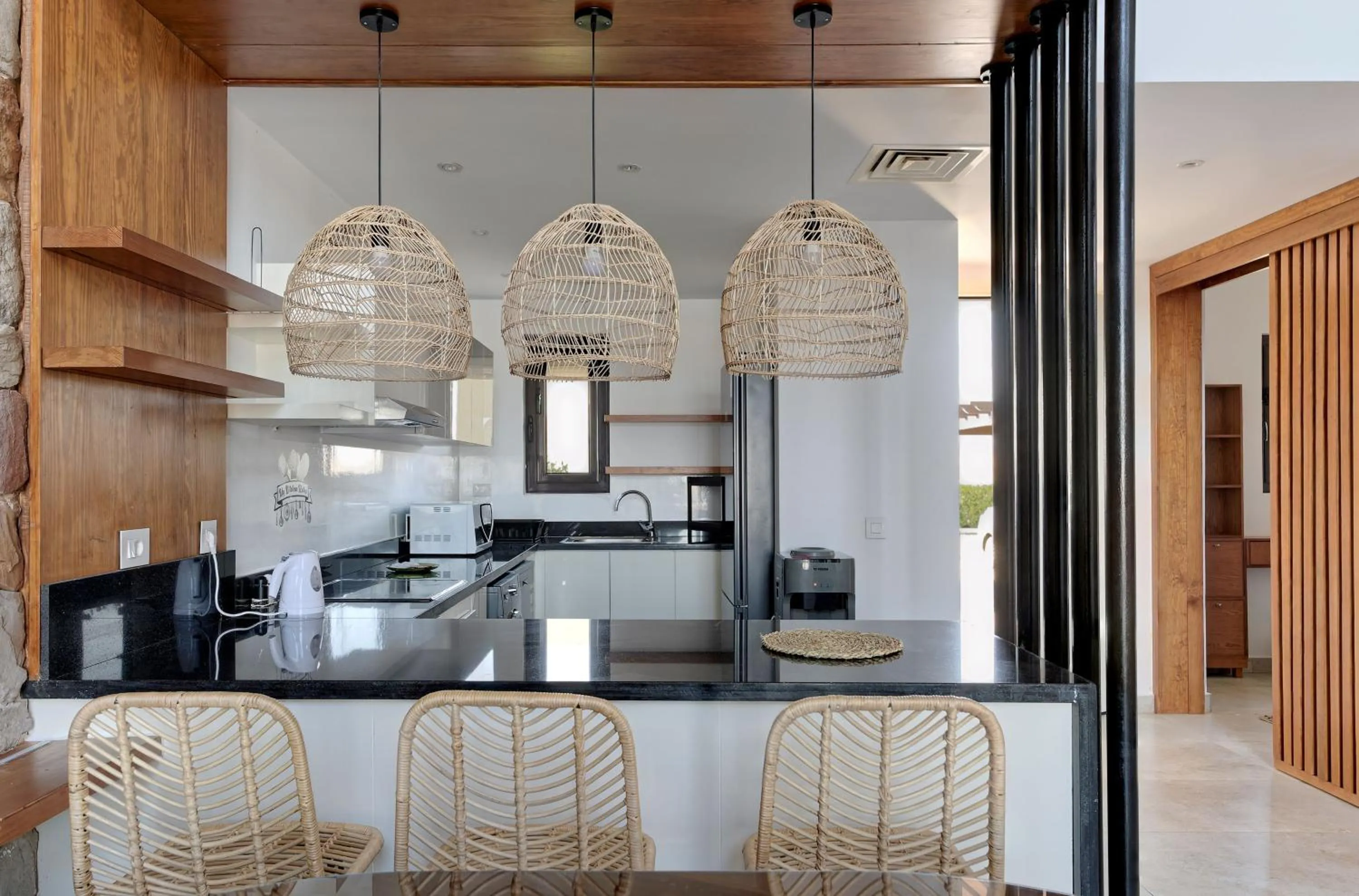 Kitchen or kitchenette in VESTA - El Gouna Residence