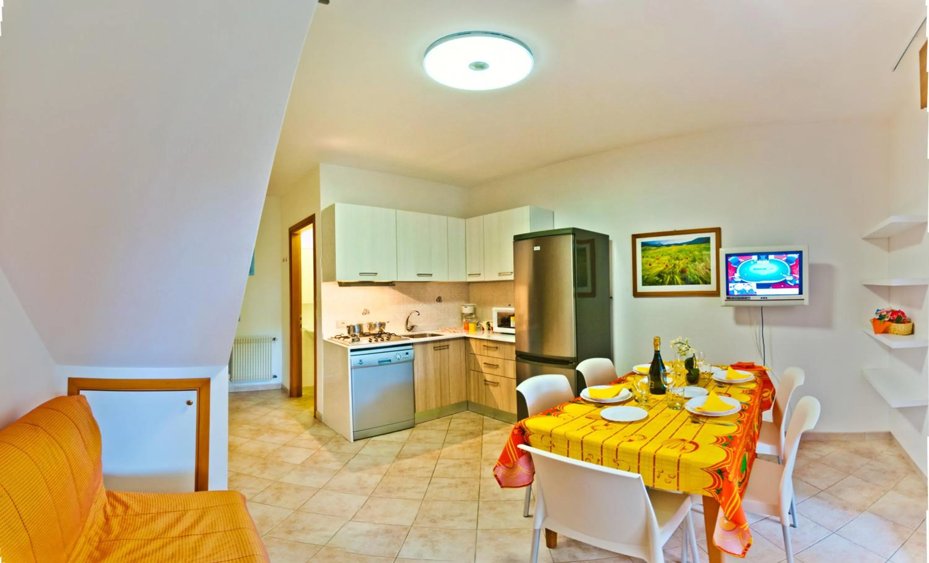Kitchen or kitchenette in Villaggio Mare Blu