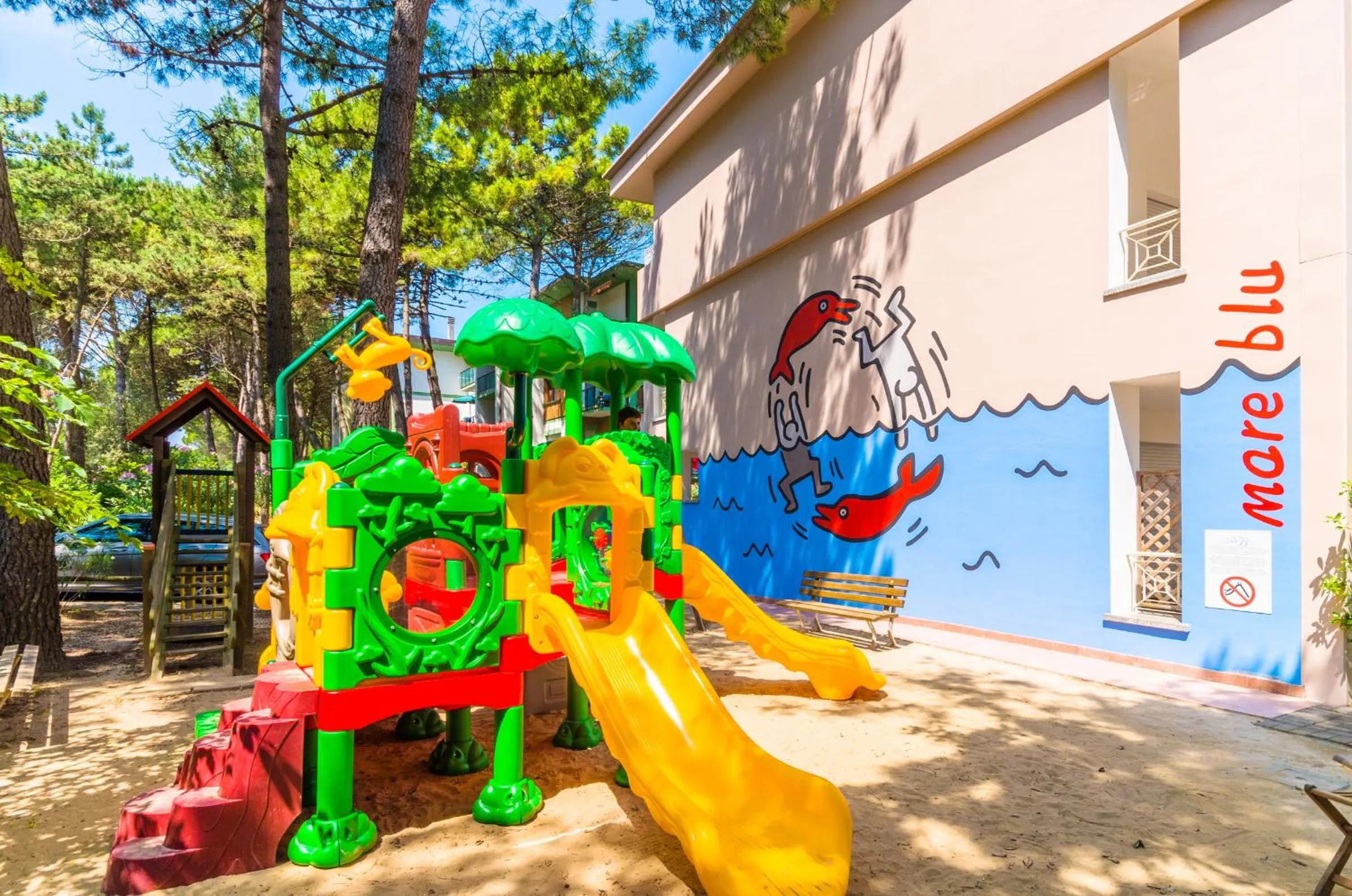 Children play ground in Villaggio Mare Blu