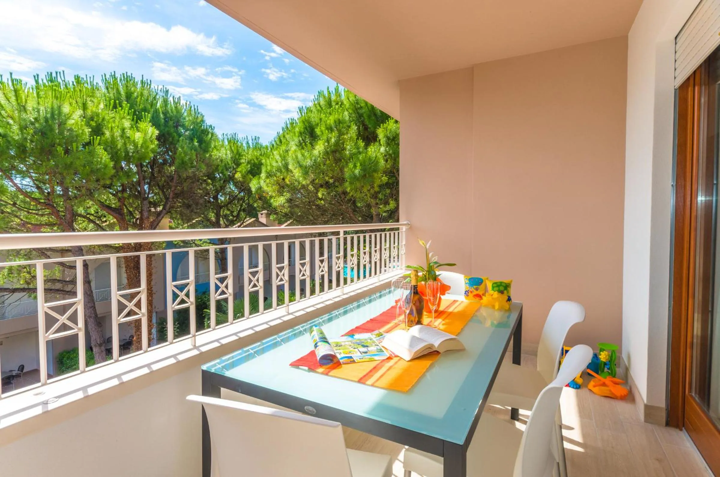 Balcony/Terrace in Villaggio Mare Blu