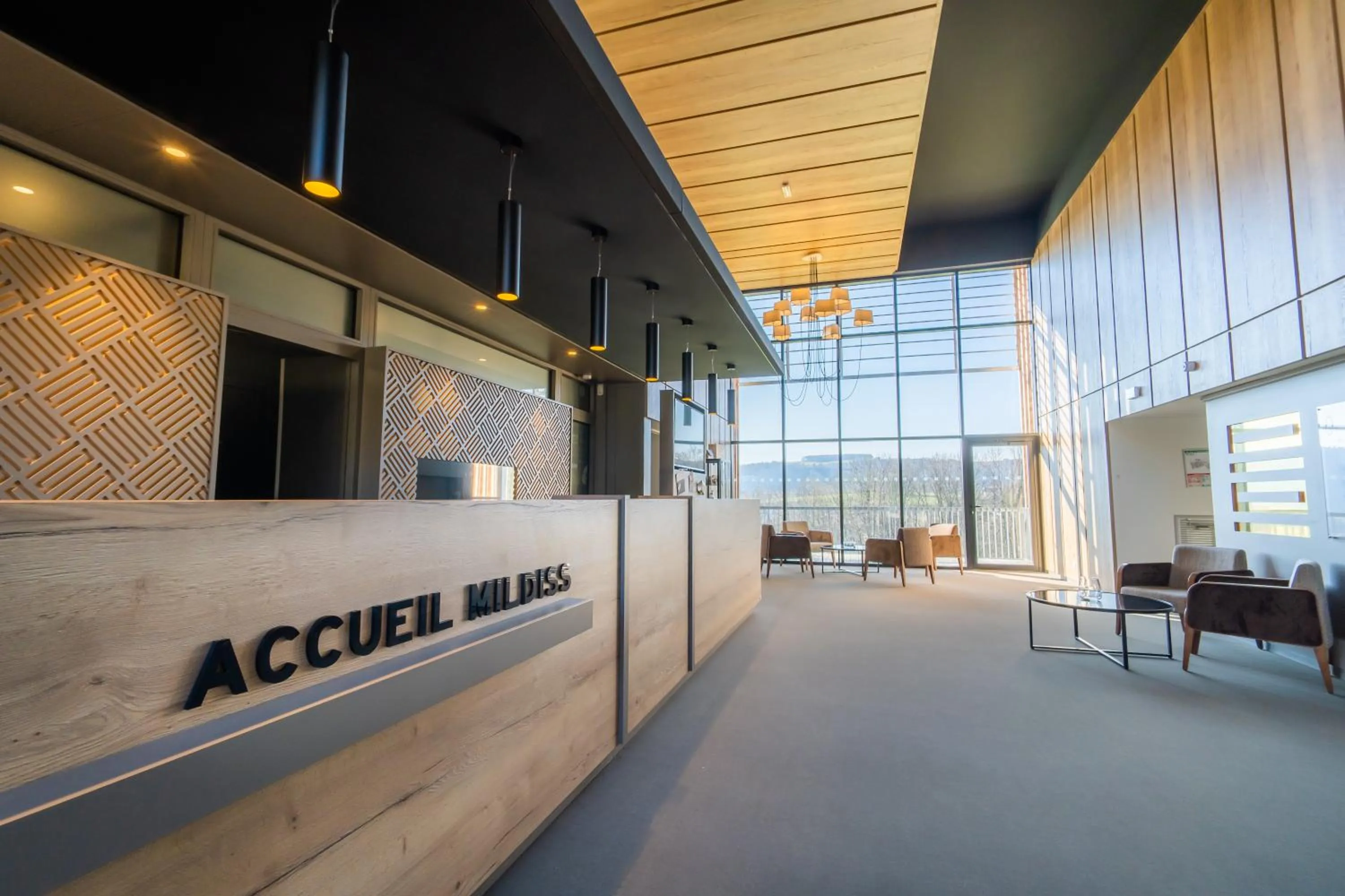 Lobby or reception in Mildiss Hotel Spa & Restaurant, BW Signature Collection