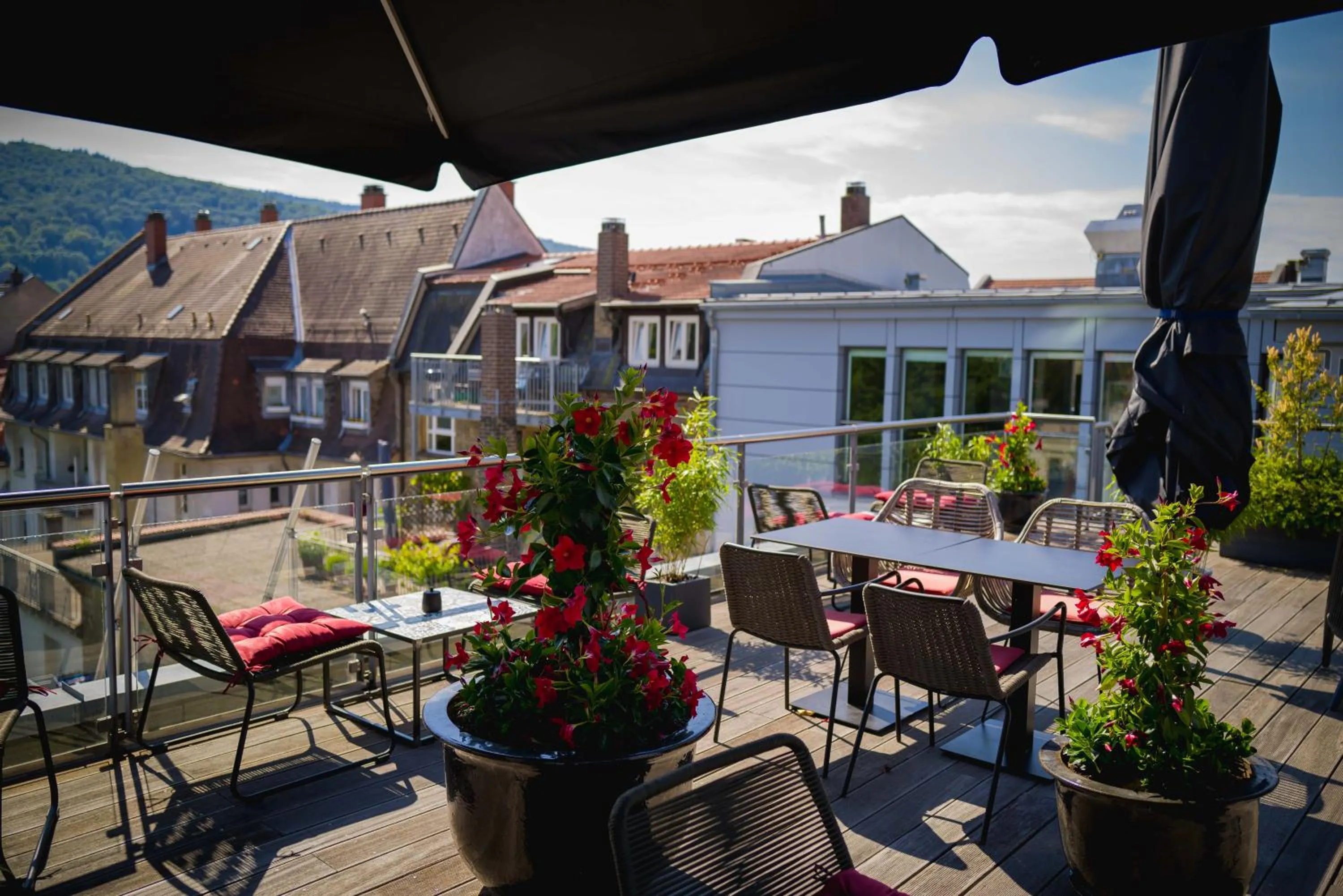 View (from property/room) in Qube Hotel Bergheim