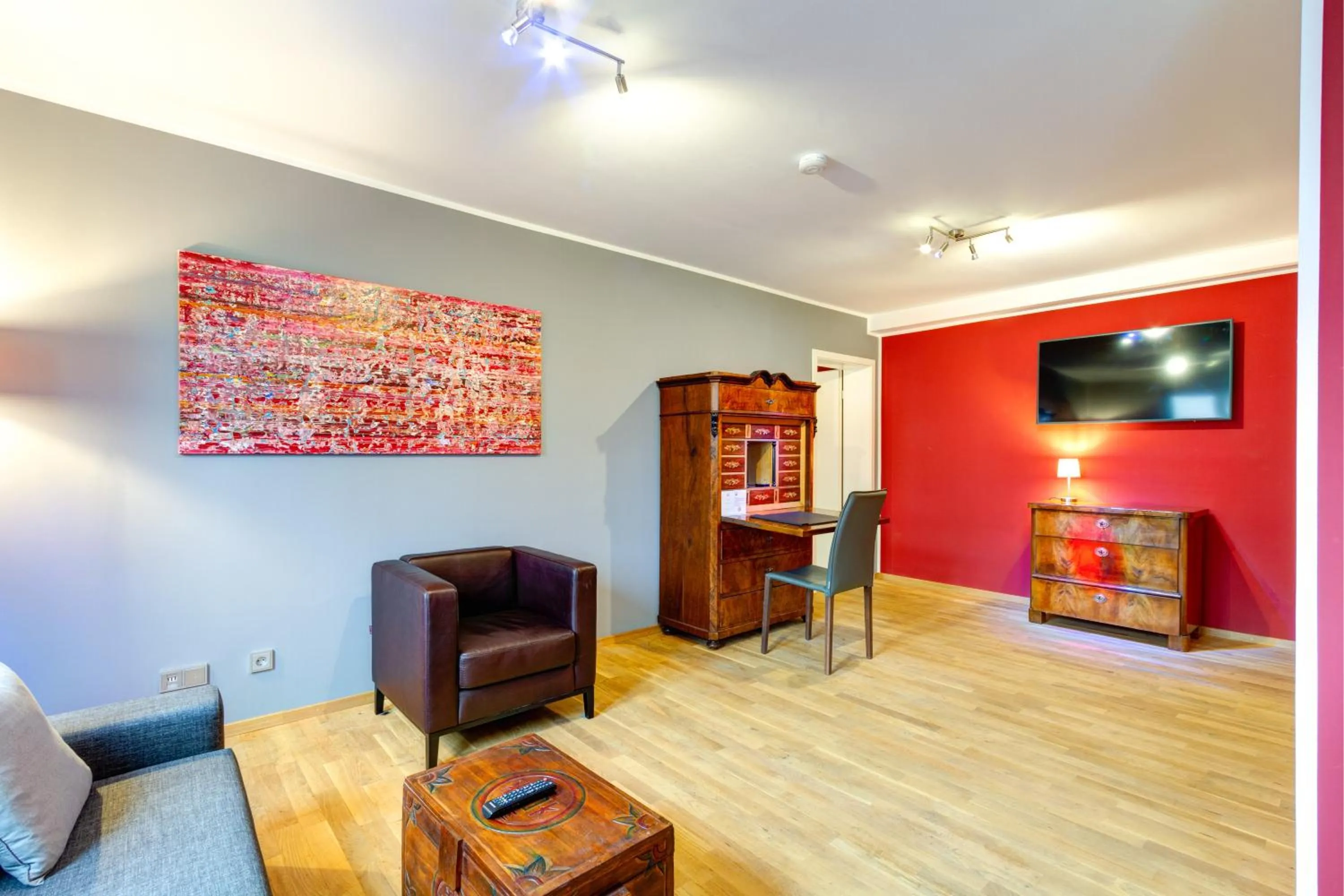 Living room in Qube Hotel Bergheim